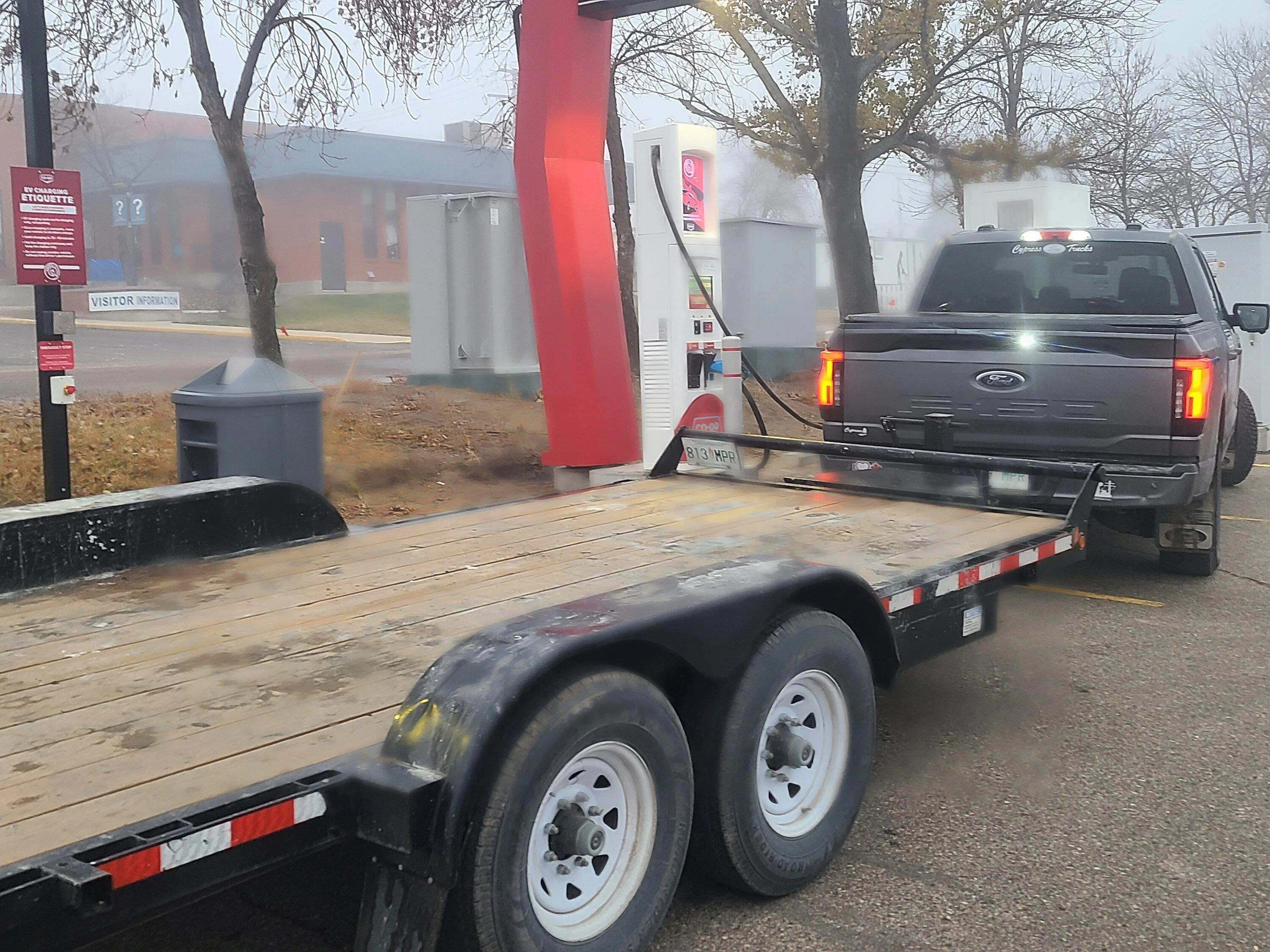 Ford F-150 Lightning -1 deg/diesel heater/roadtrip 20221102_085158