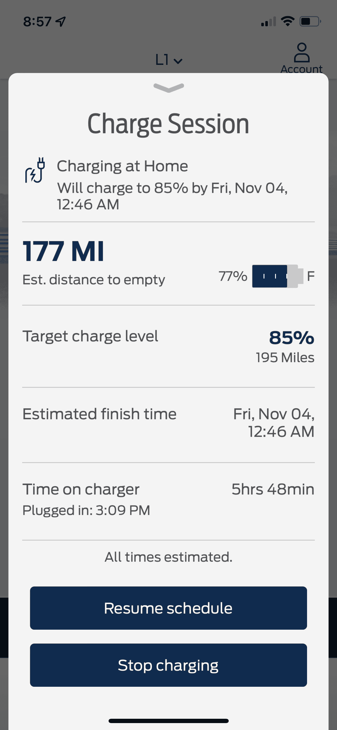 Ford F-150 Lightning App - Charge to 100% IMG_1826.PNG