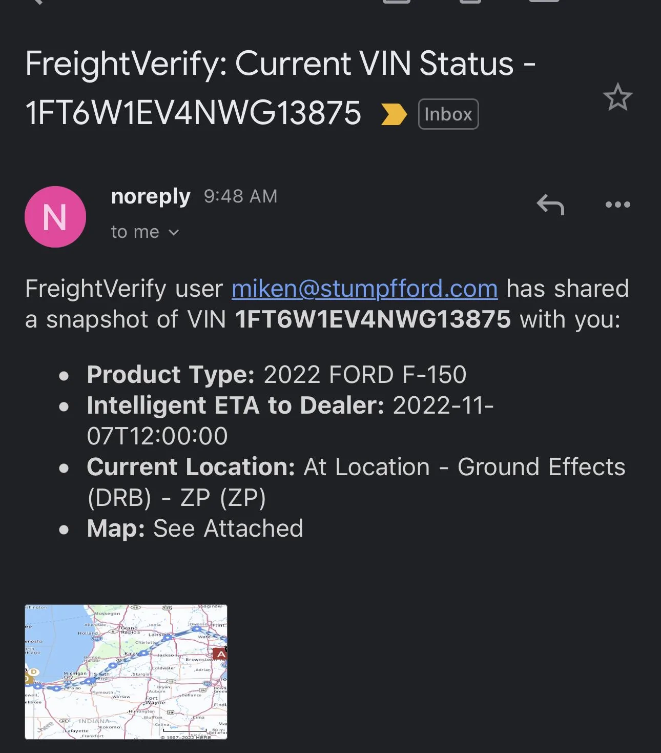 Ford F-150 Lightning Long ship delays (>60 days from build  to arrival) B5A57214-E335-440E-B316-BC7C839E714E