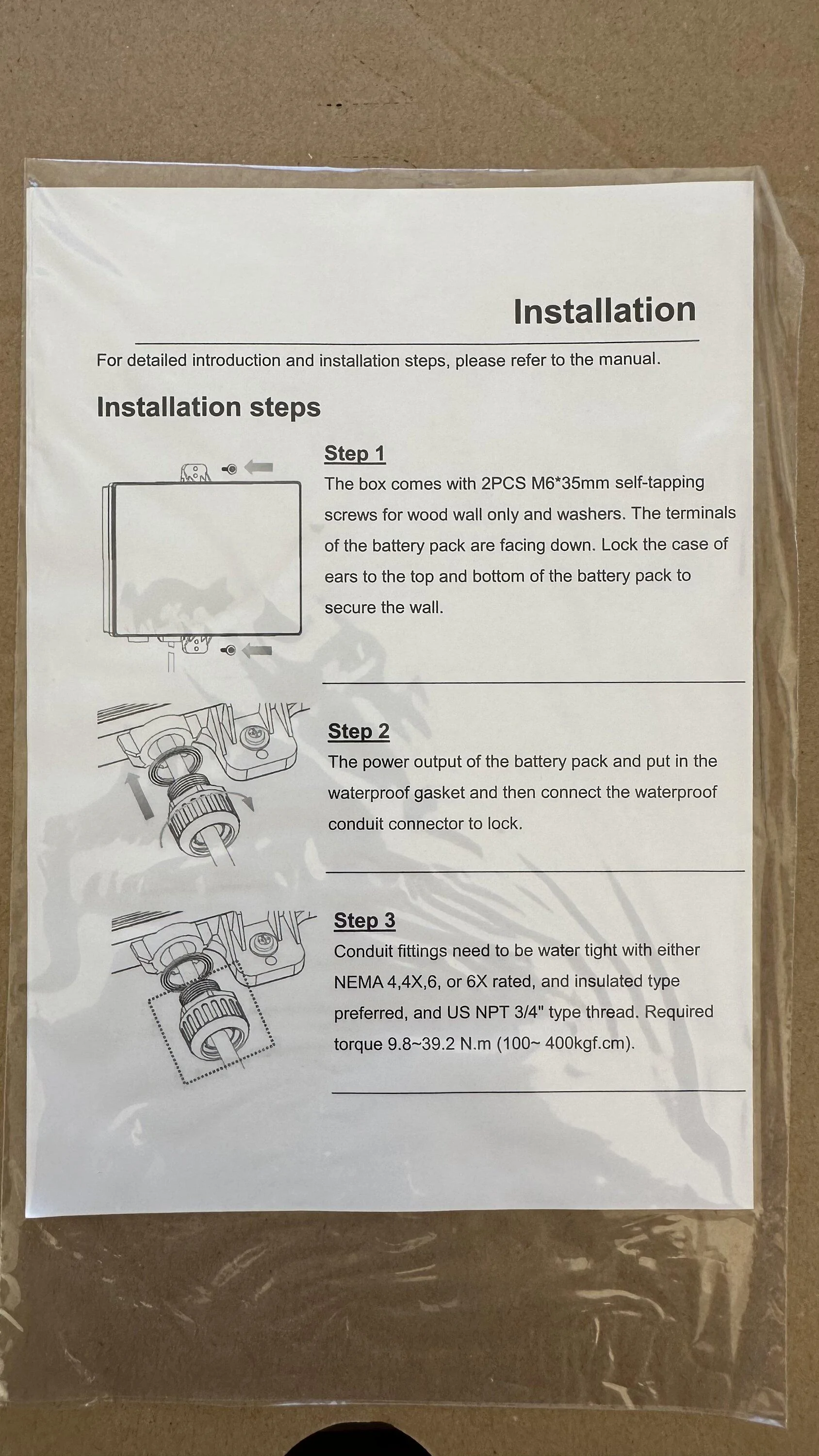 Ford F-150 Lightning Did the HIS come with installation instructions. 61FA7667-0CC2-4E8B-BA98-8905218971C3