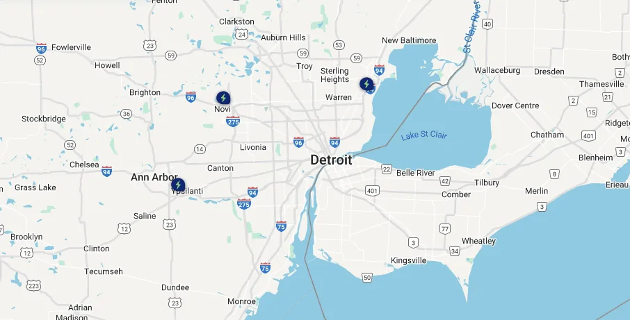 Ford F-150 Lightning Where is the charging station etiquette? detroit EA