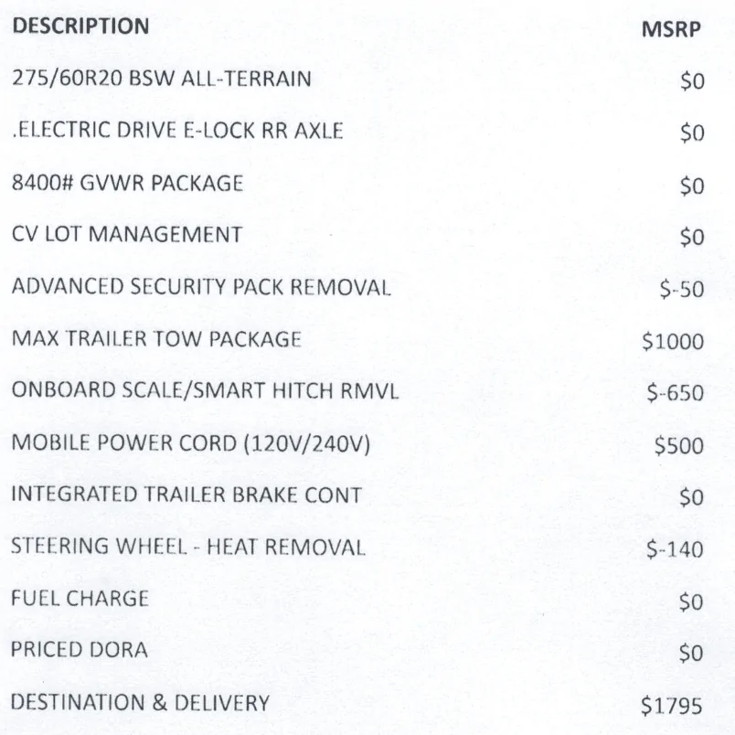 Ford F-150 Lightning Question about Order build deletions for 2023 Lightings as of 11/15/22 Screenshot 2022-11-16 at 11.25.11 PM