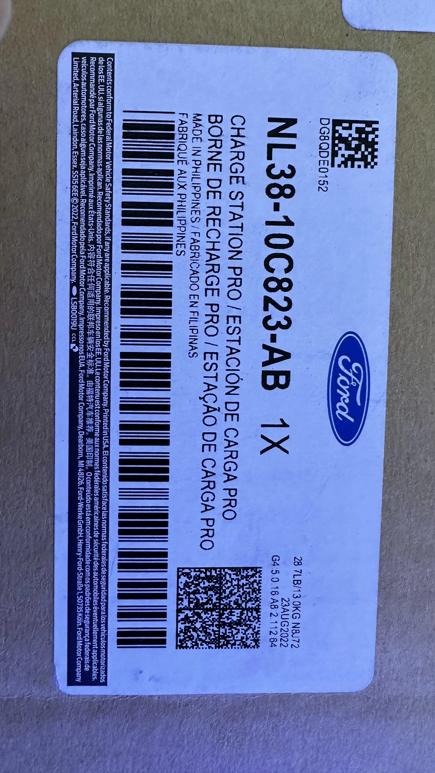Ford F-150 Lightning Ford Charge Station Pro New in Box 1BDAD634-23BE-4F76-B5A1-06F5D8CFD297