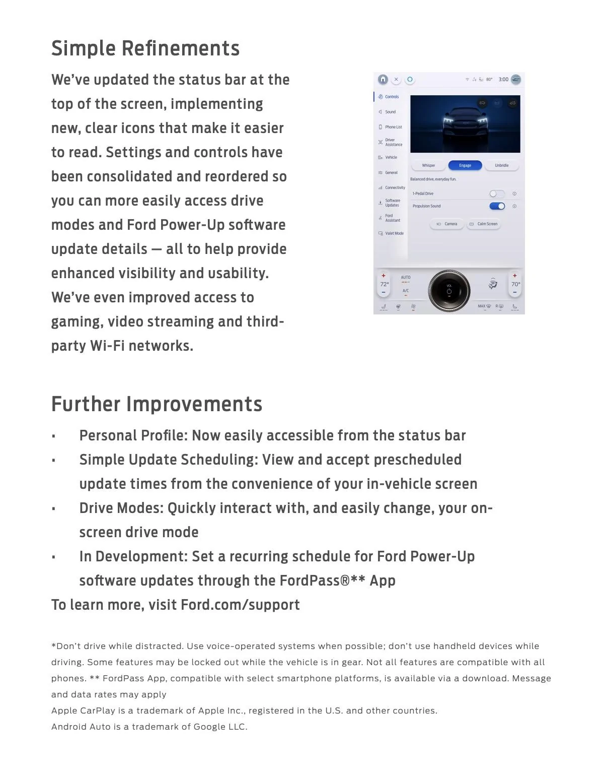 Ford F-150 Lightning Sync 4A Updates Coming to Mach-E -- Larger Apple CarPlay Android Auto interface, added dial functionality & more screenshot-2022-11-23-at-6-58-23-am-jpg