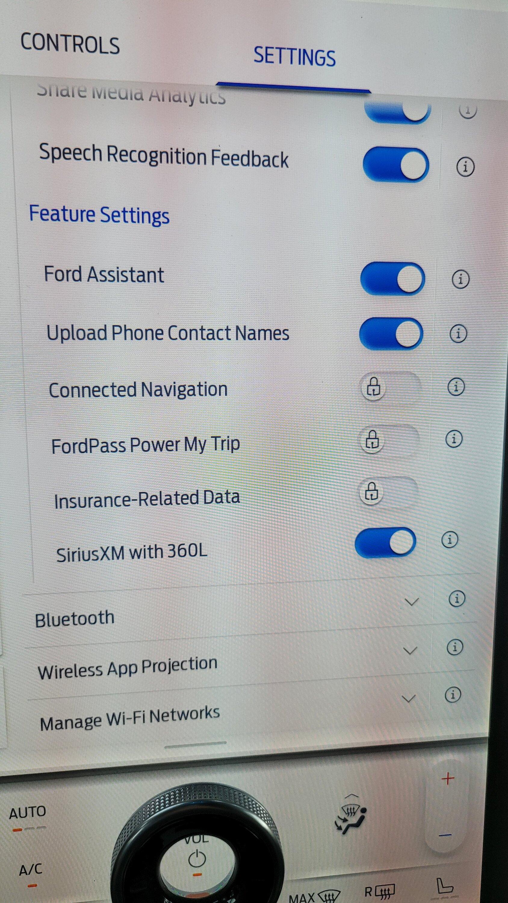 Ford F-150 Lightning Can't get connected navigation to activate 20221129_171618