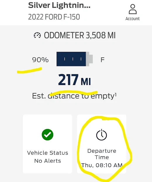 Ford F-150 Lightning ER Lightning- Cannot Charge Past 265 Miles? 1669866176349
