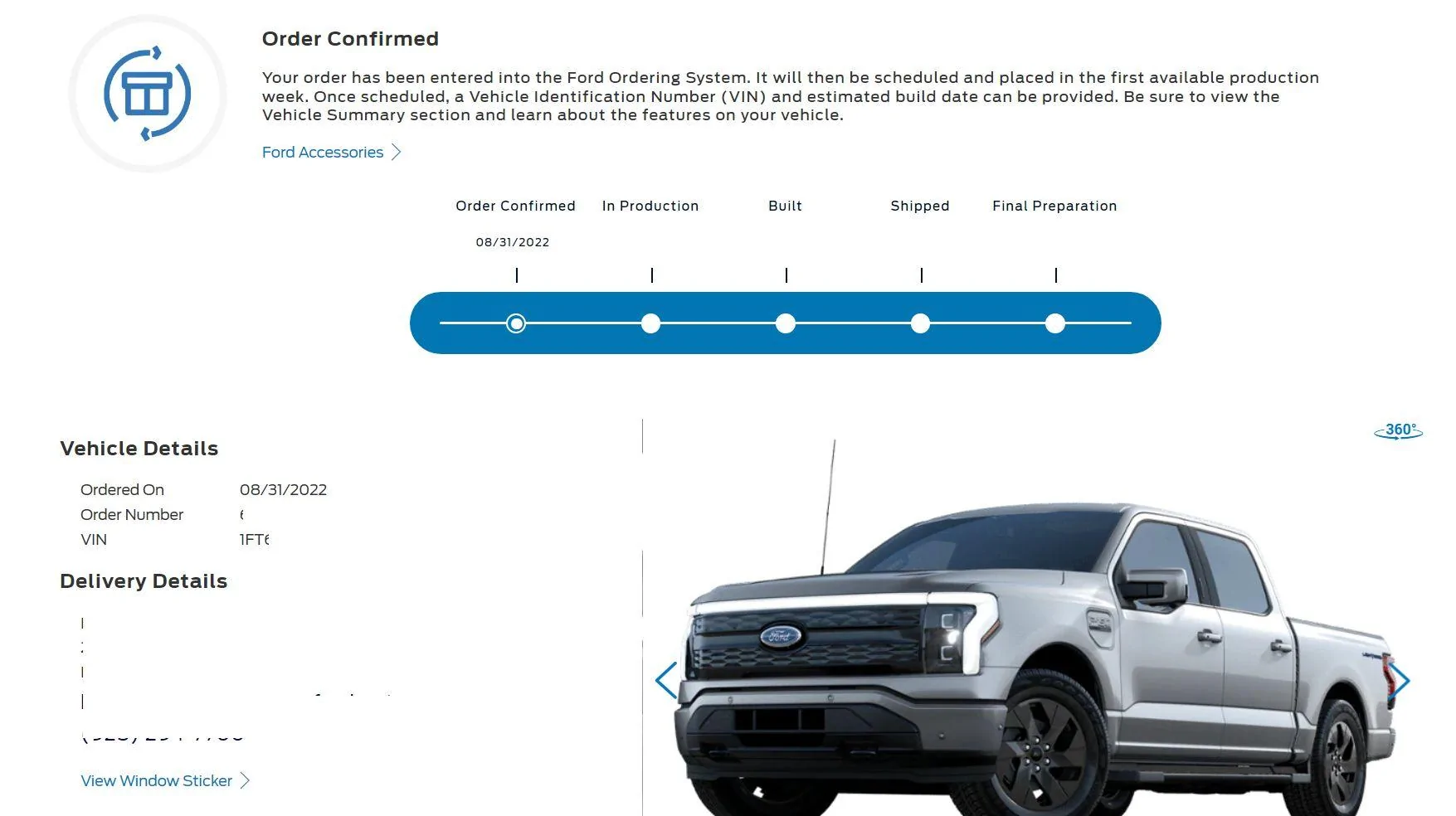 Ford F-150 Lightning $92,750 For Sale: Incoming 2023 Lariat Extended Range ER in Silver and tow package NorCal Clipboard01