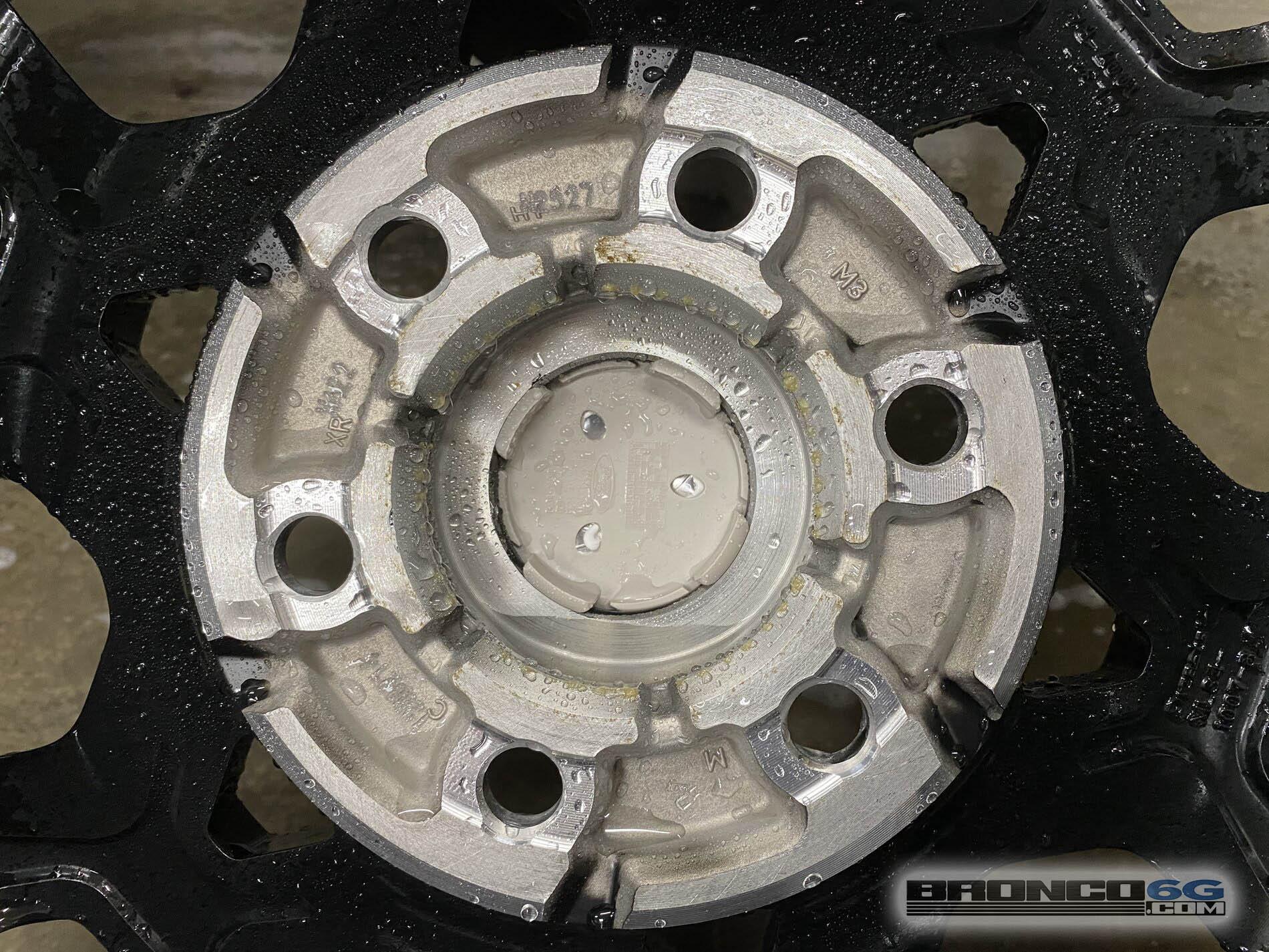 Ford F-150 Lightning Stock Wheel Offset: +44 mm / Size: 18x8.5 2021 F150 Stock Factory Wheel Offset Size 6