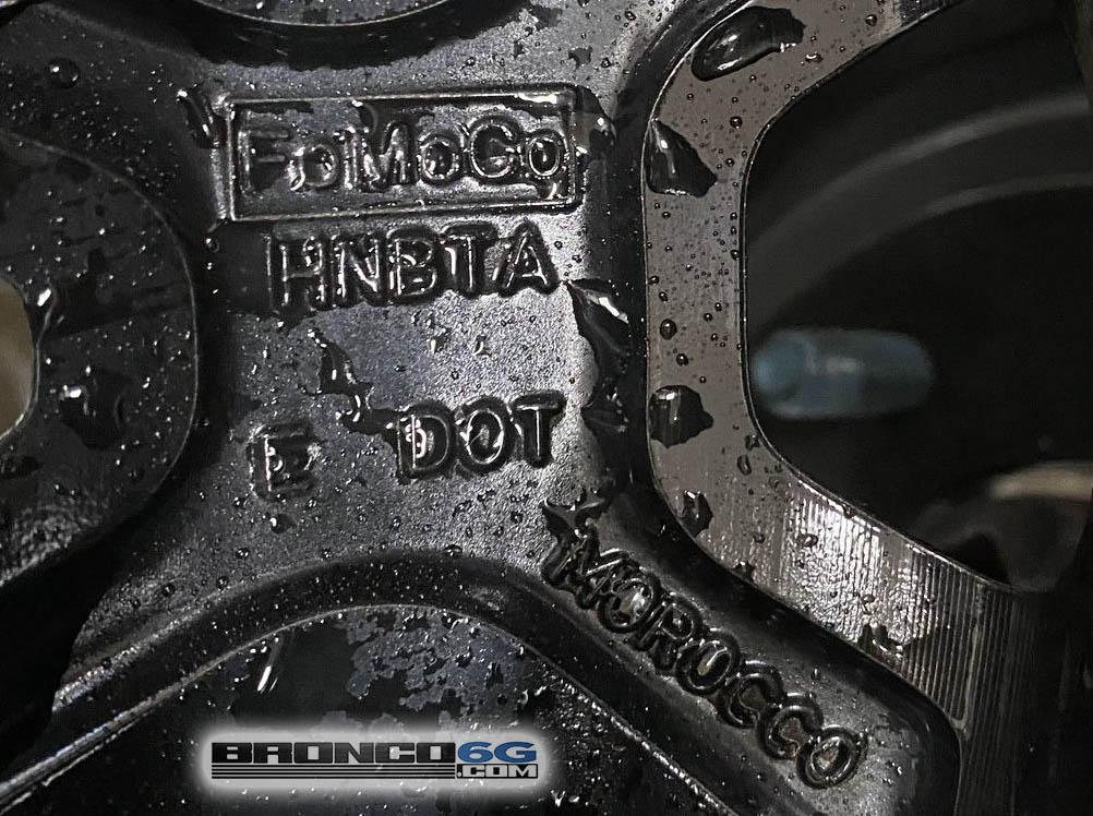 Ford F-150 Lightning Stock Wheel Offset: +44 mm / Size: 18x8.5 2021 F150 Stock Factory Wheel Offset Size 4