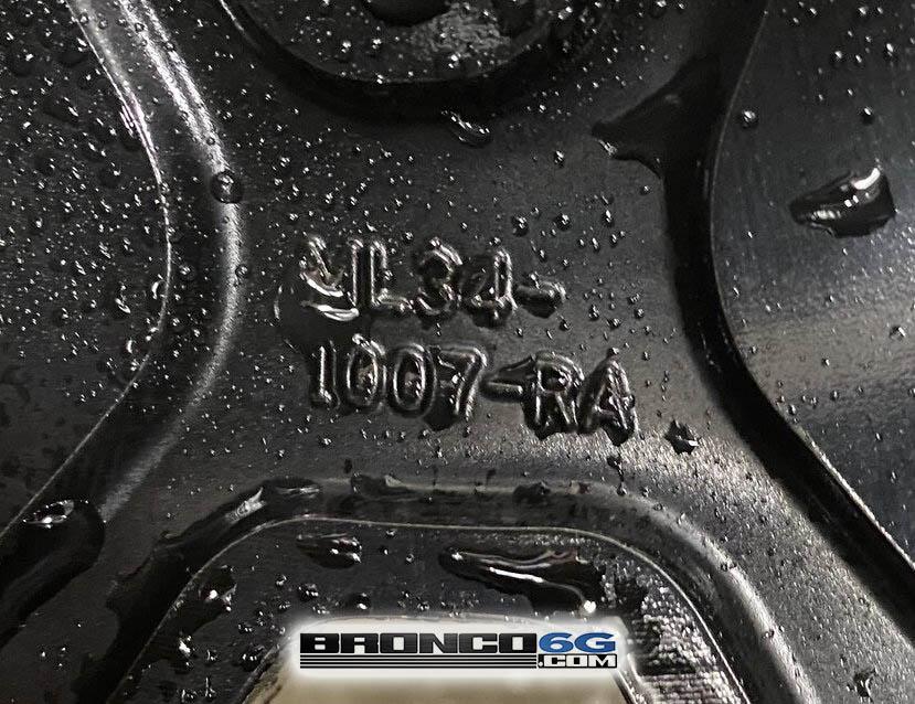 Ford F-150 Lightning Stock Wheel Offset: +44 mm / Size: 18x8.5 2021 F150 Stock Factory Wheel Offset Size 5