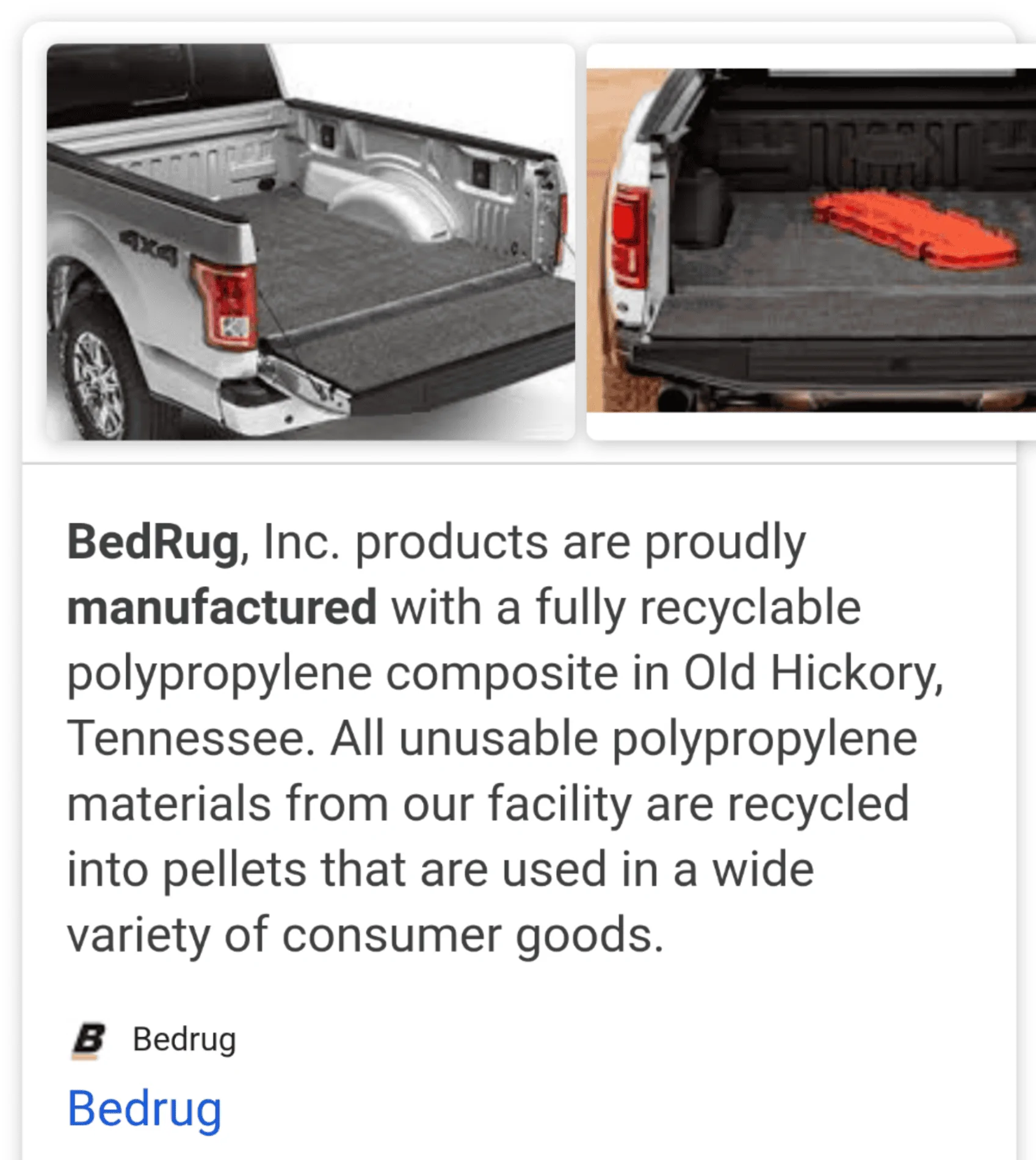 Ford F-150 Lightning Bed liner Husky vs BedRug Screenshot_20210124-192949