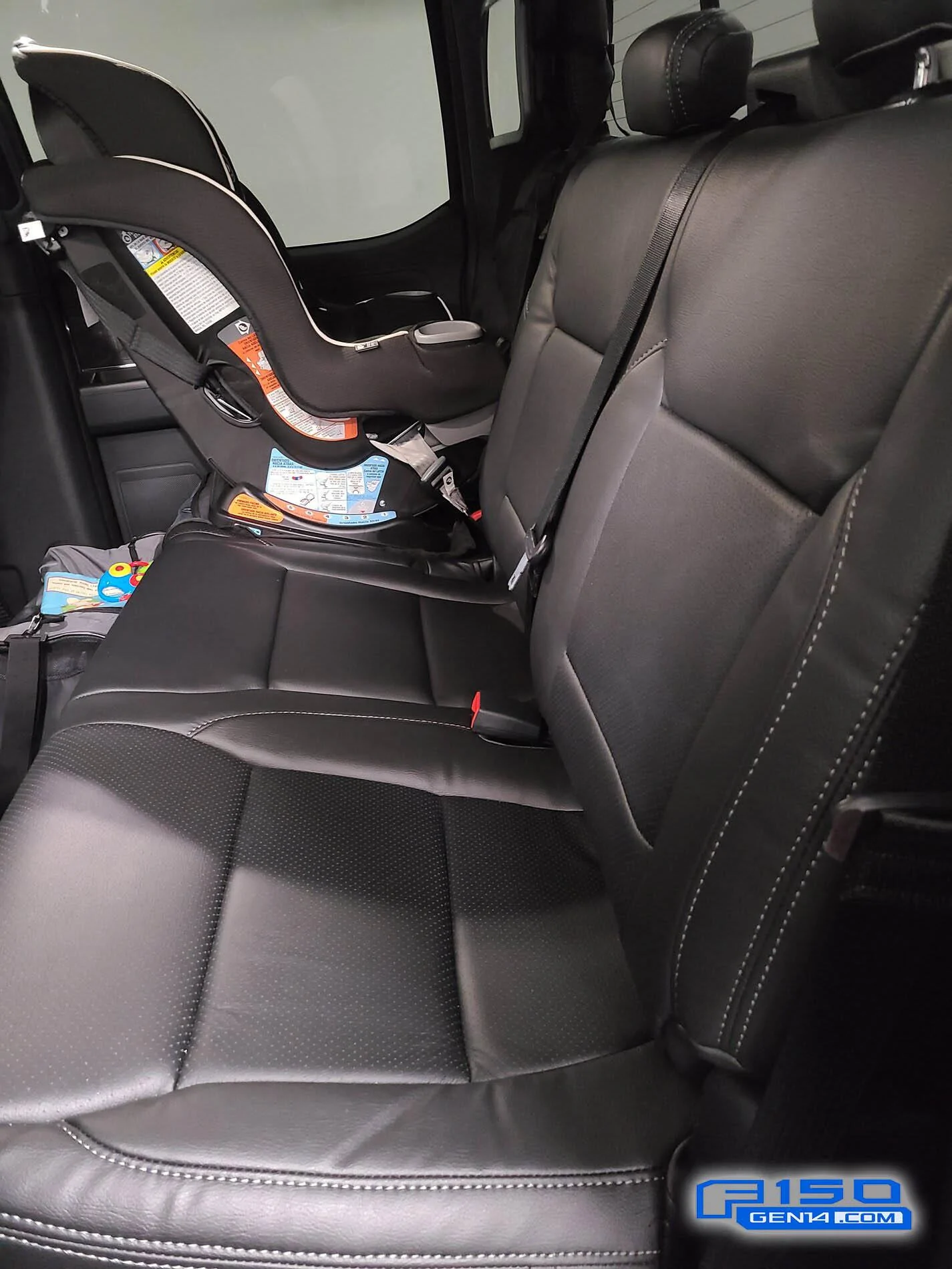 Ford F-150 Lightning Katzkin Leather installed in 2021 F-150 (photos) 2021 F-150 Katzkin Leather Seats 12