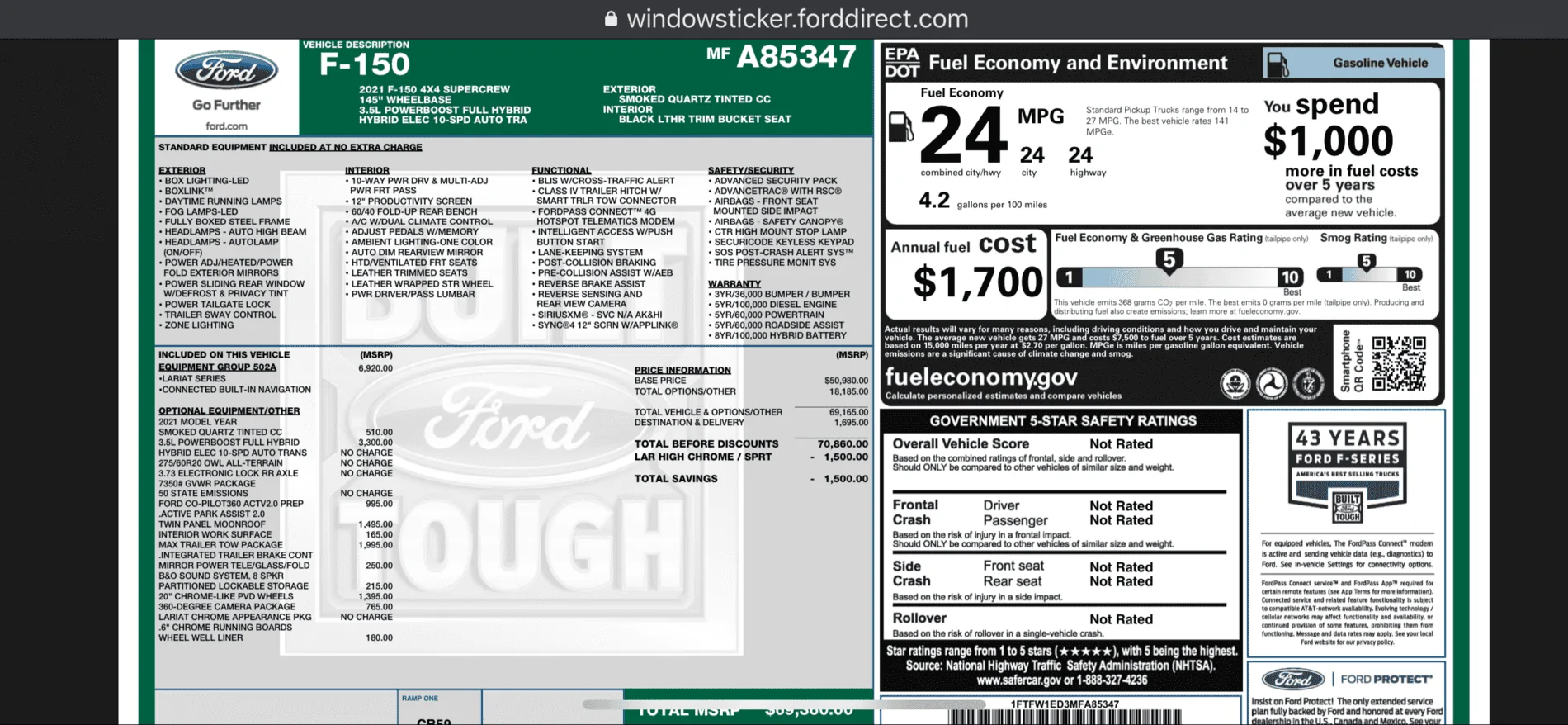Ford F-150 Lightning Payload vs Max Tow E27FA399-47D5-46F9-9018-3BF019B9CC02