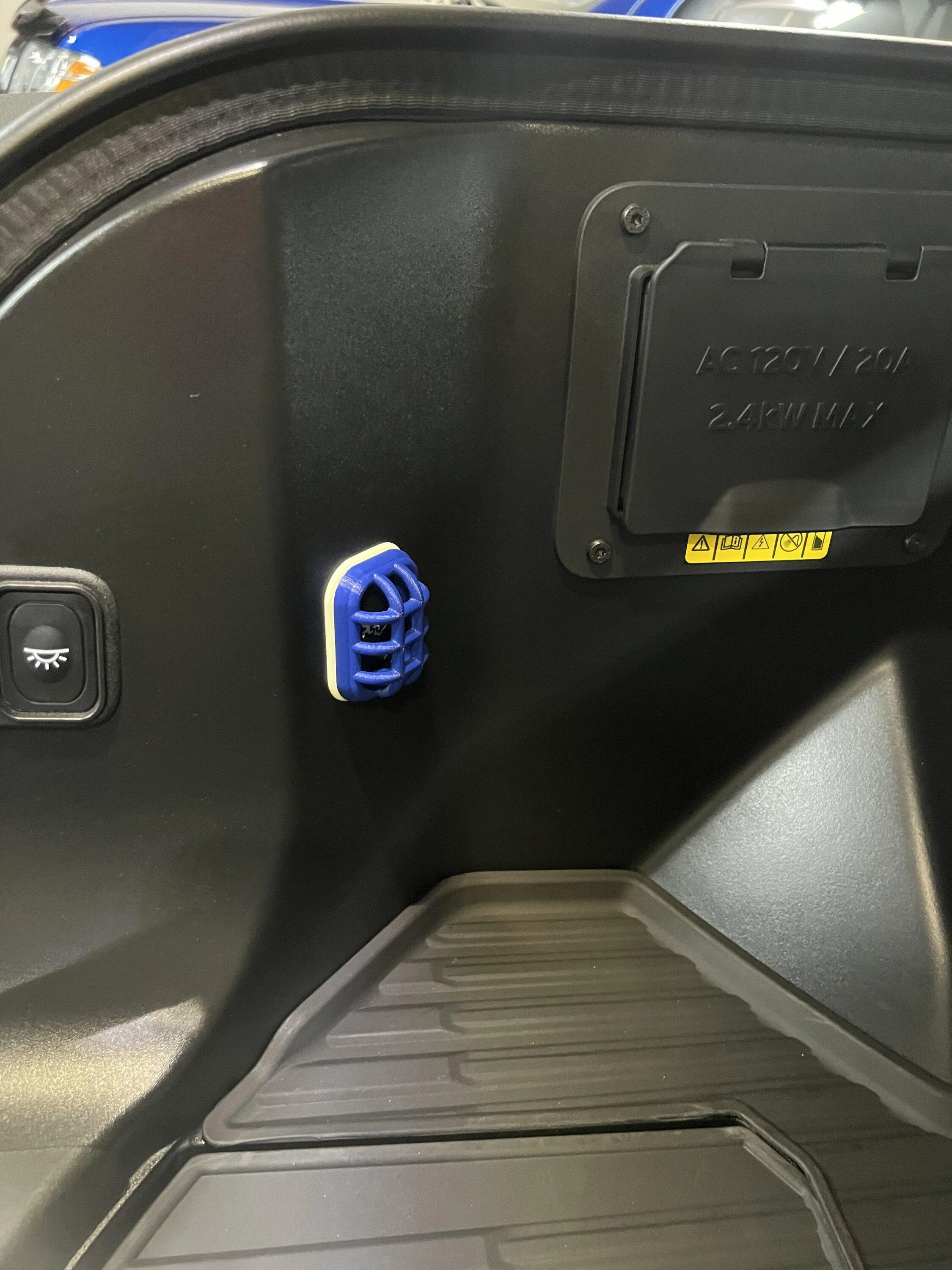 Ford F-150 Lightning Cover for Frunk Emergency Release Button 4598E05C-07C0-42D5-B7CD-96DEA2D68BA5