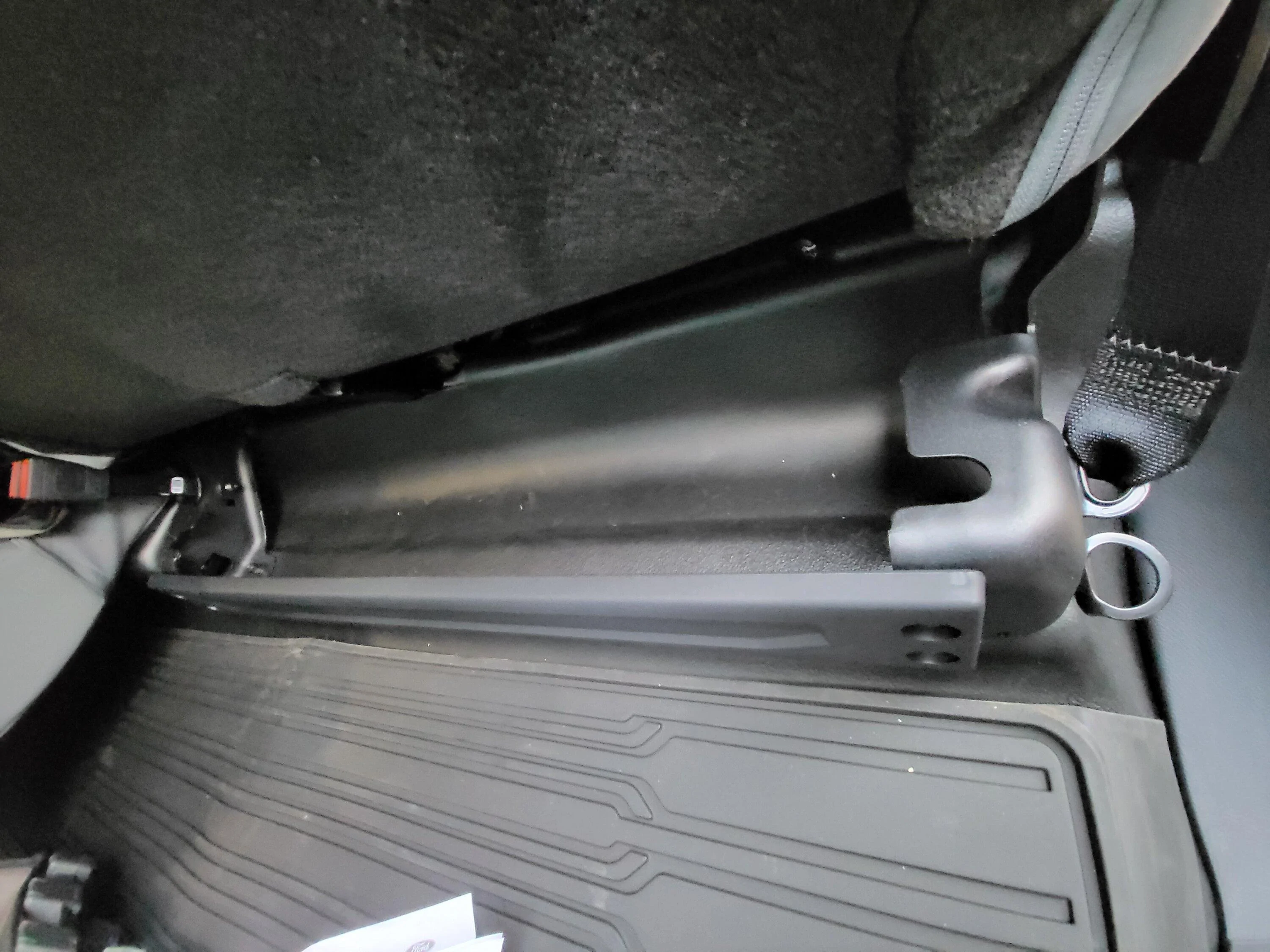 Ford F-150 Lightning Alternative solutions to the folding lockable storage? 20221206_154657