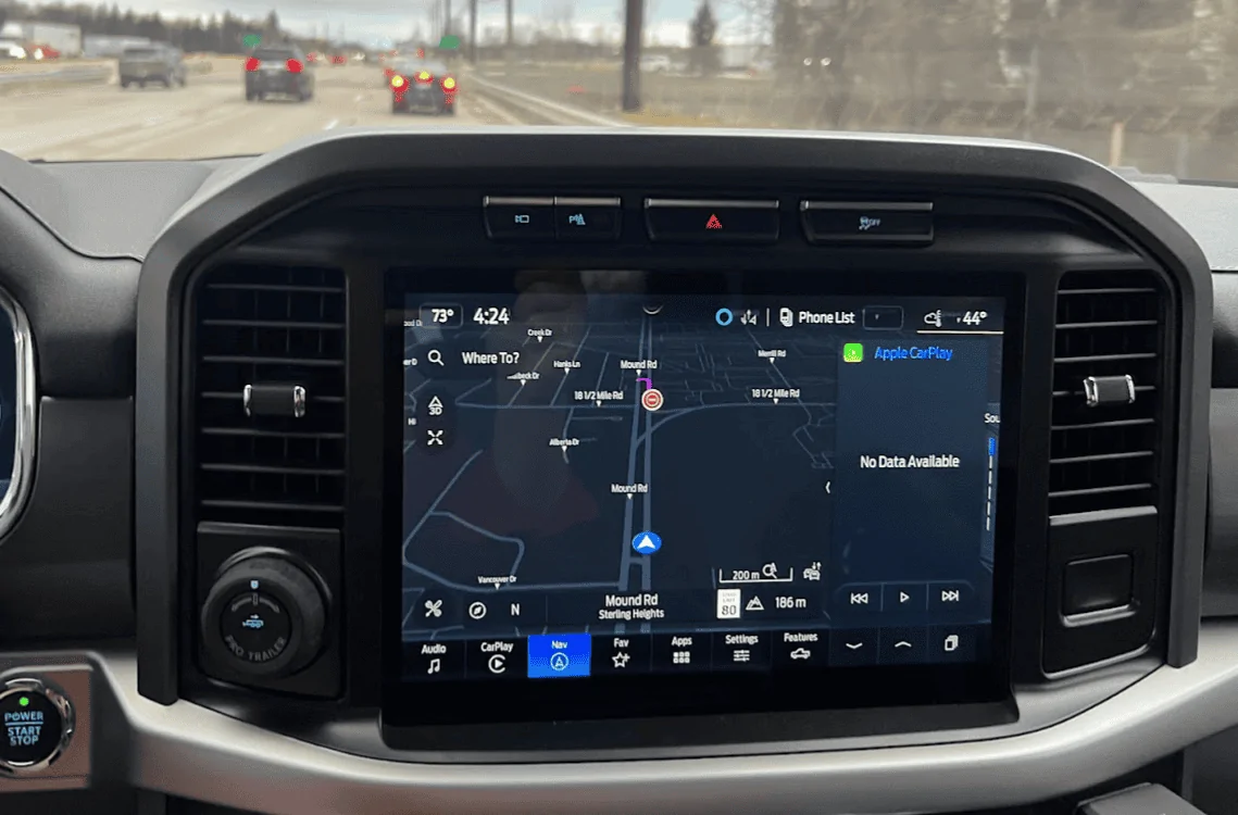 Ford F-150 Lightning Navigation - Wrong speed limit Mound