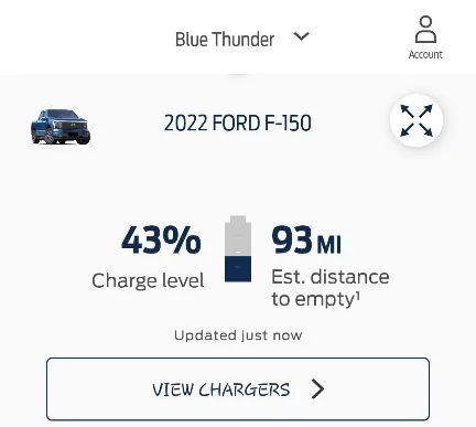 Ford F-150 Lightning Priority Update: 22-PU-1009-MIL-DTE Calculation Screenshot_20221217-195720_FordPass