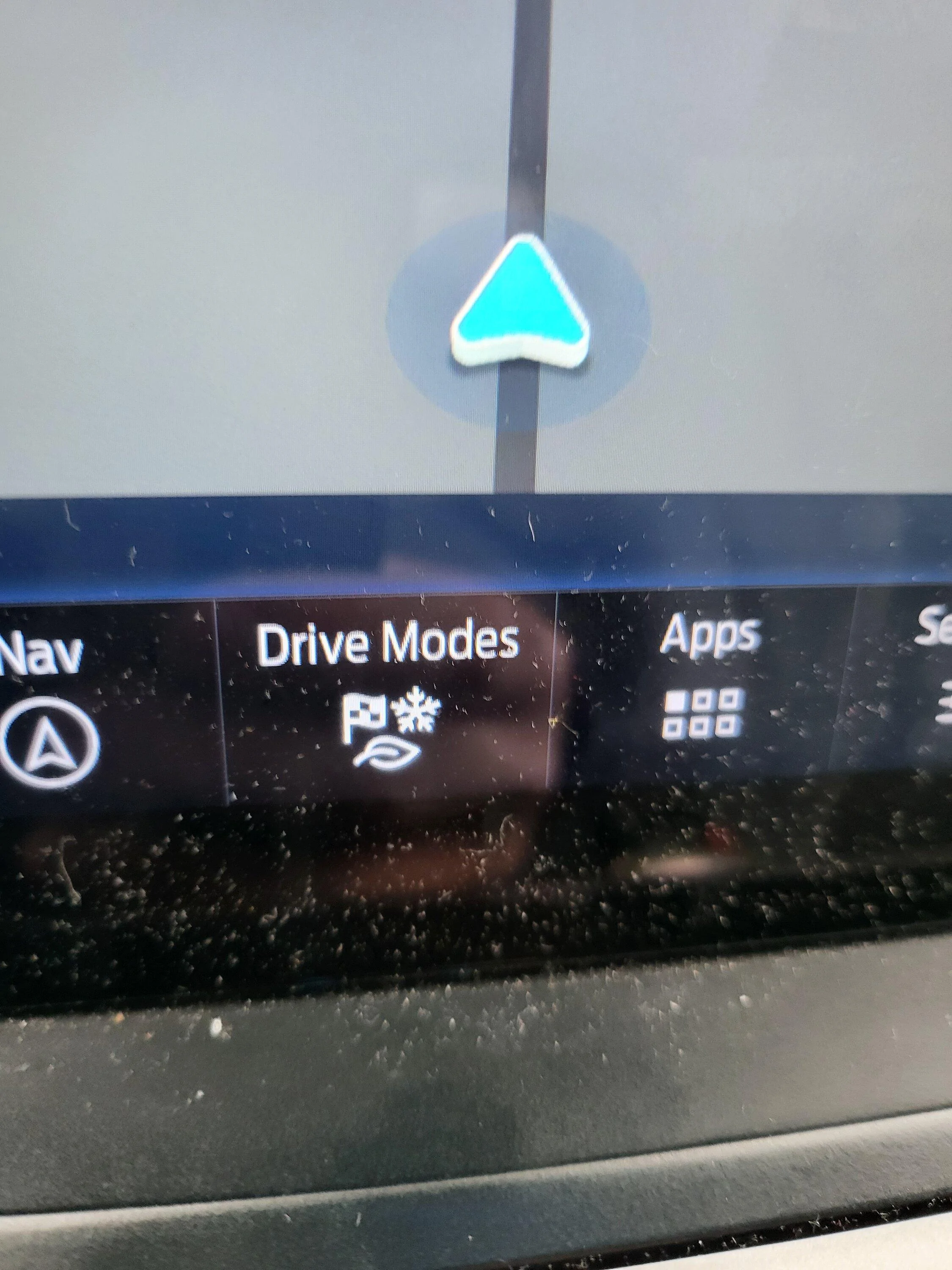 Ford F-150 Lightning Drive mode: snowflake on the icon, but where is snow mode? 20221222_145911