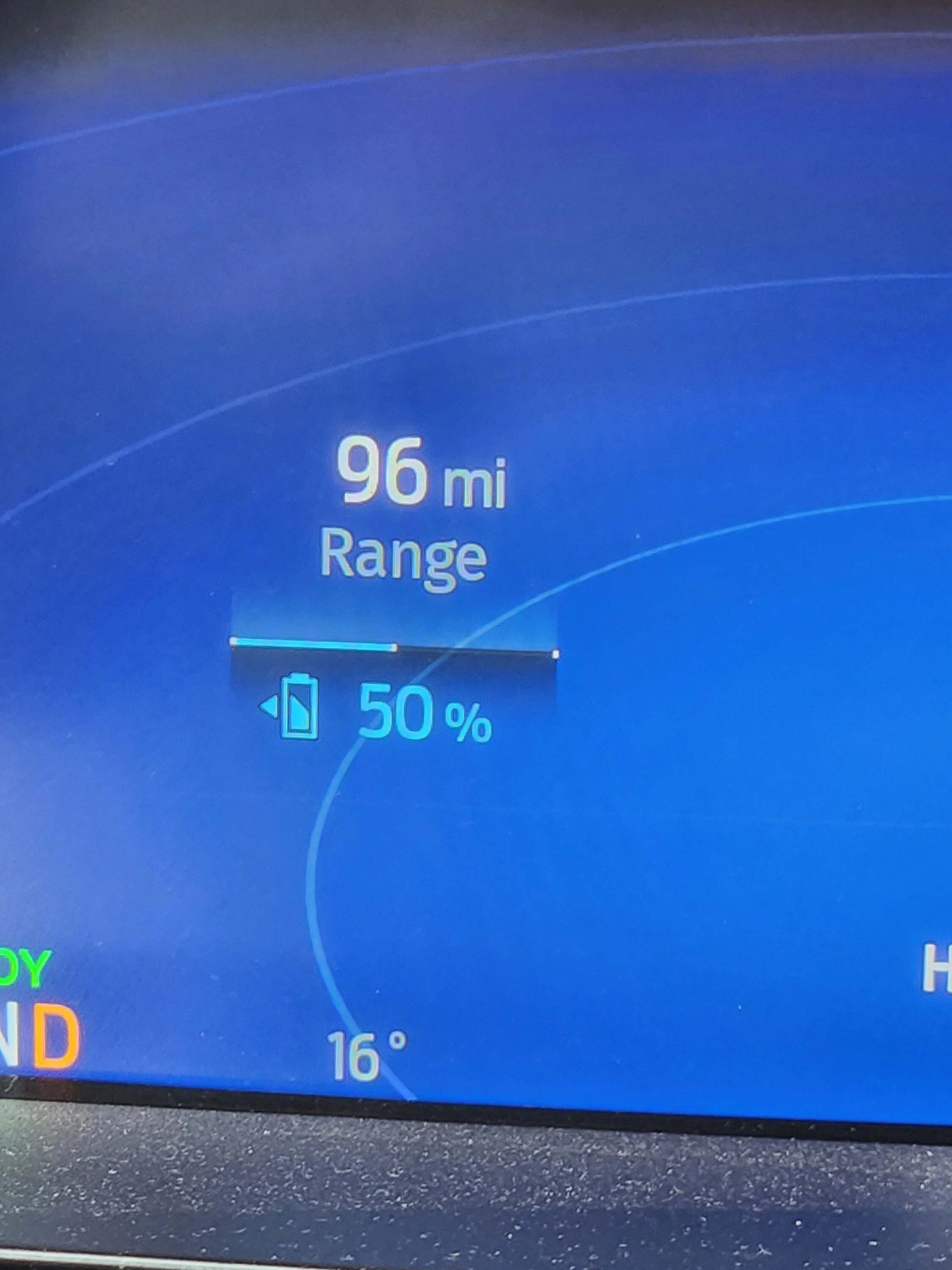 Ford F-150 Lightning 180 Mile Real World Winter Range - Lariat ER 20221224_122849
