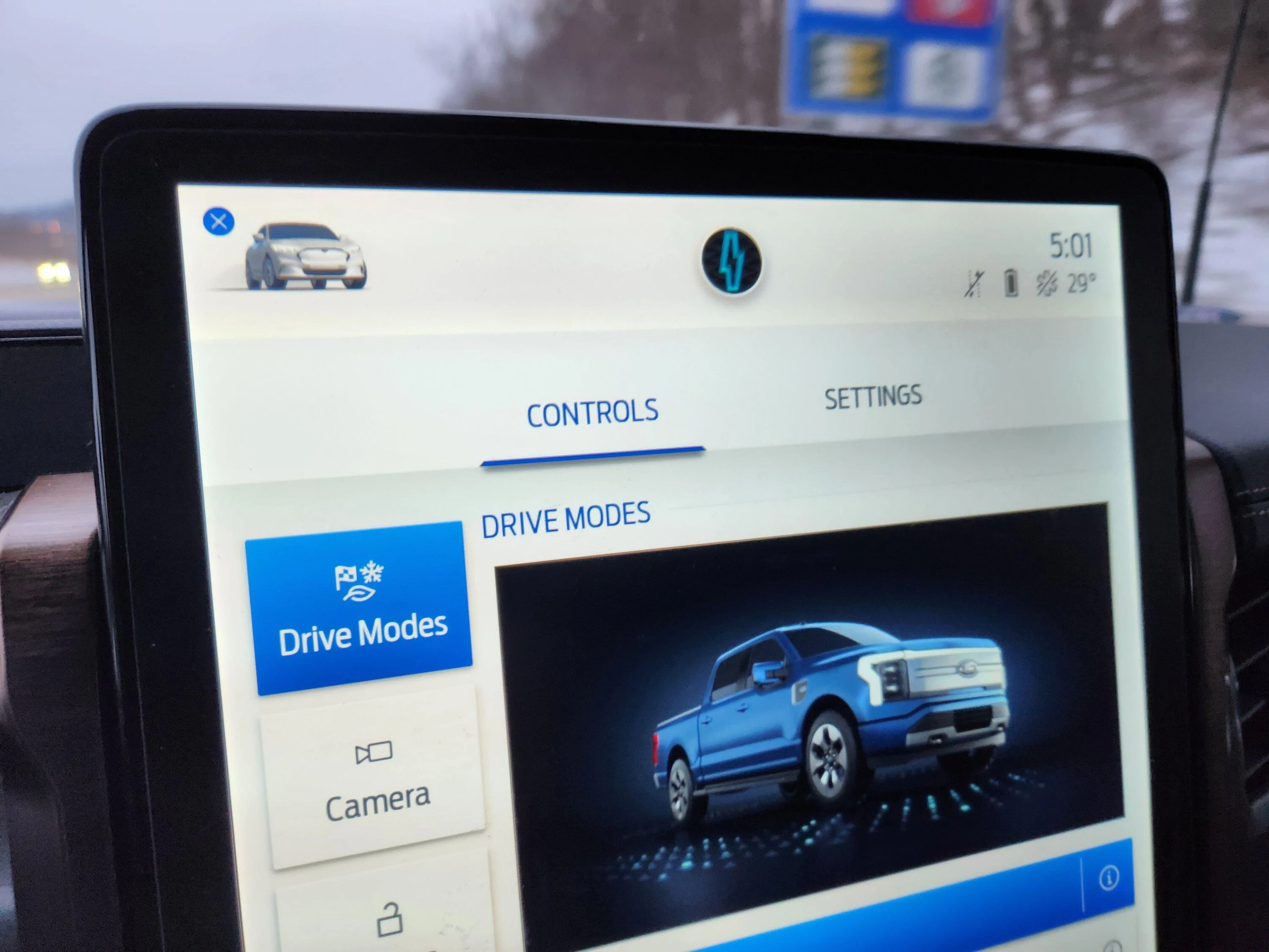 Ford F-150 Lightning Low 12V battery voltage caused some peculiar software gore 20221227_170109