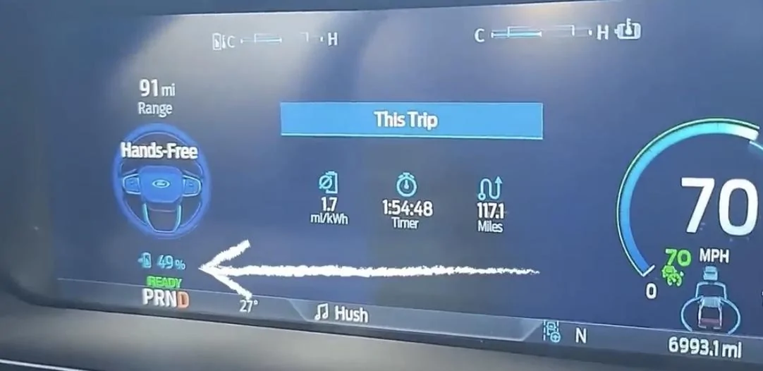 Ford F-150 Lightning Must watch range test video on cold weather long distance driving in F-150 Lighting 1672268616060