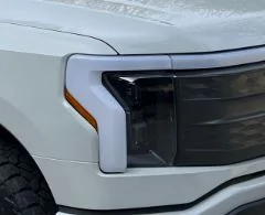 Ford F-150 Lightning Avalanche Lightning Arrived.  It honestly just looks white. White Contrast other lightning