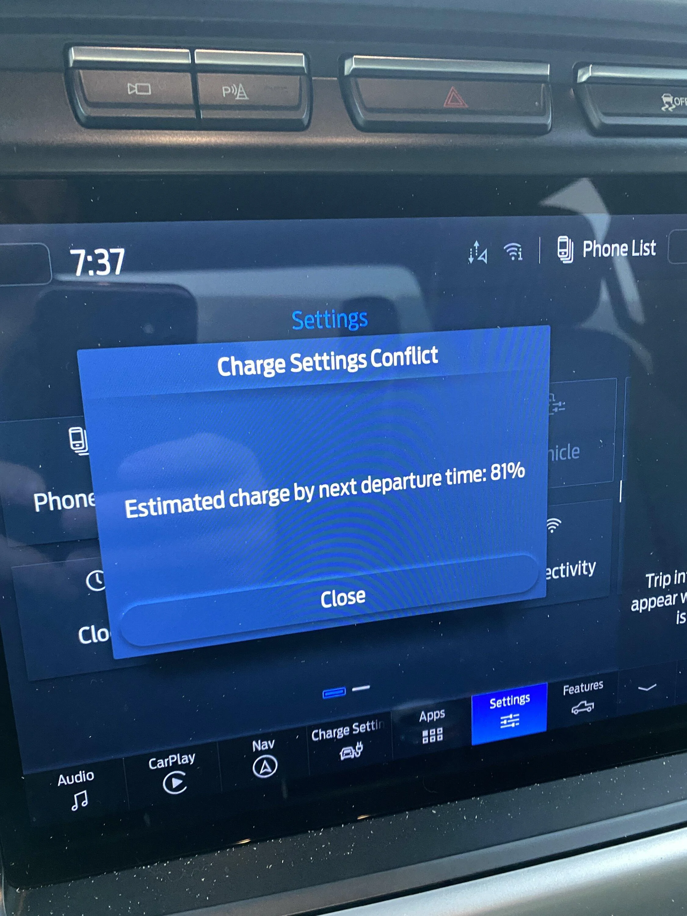 Ford F-150 Lightning Preconditioning rarely works, and charge set times as well IMG-7460