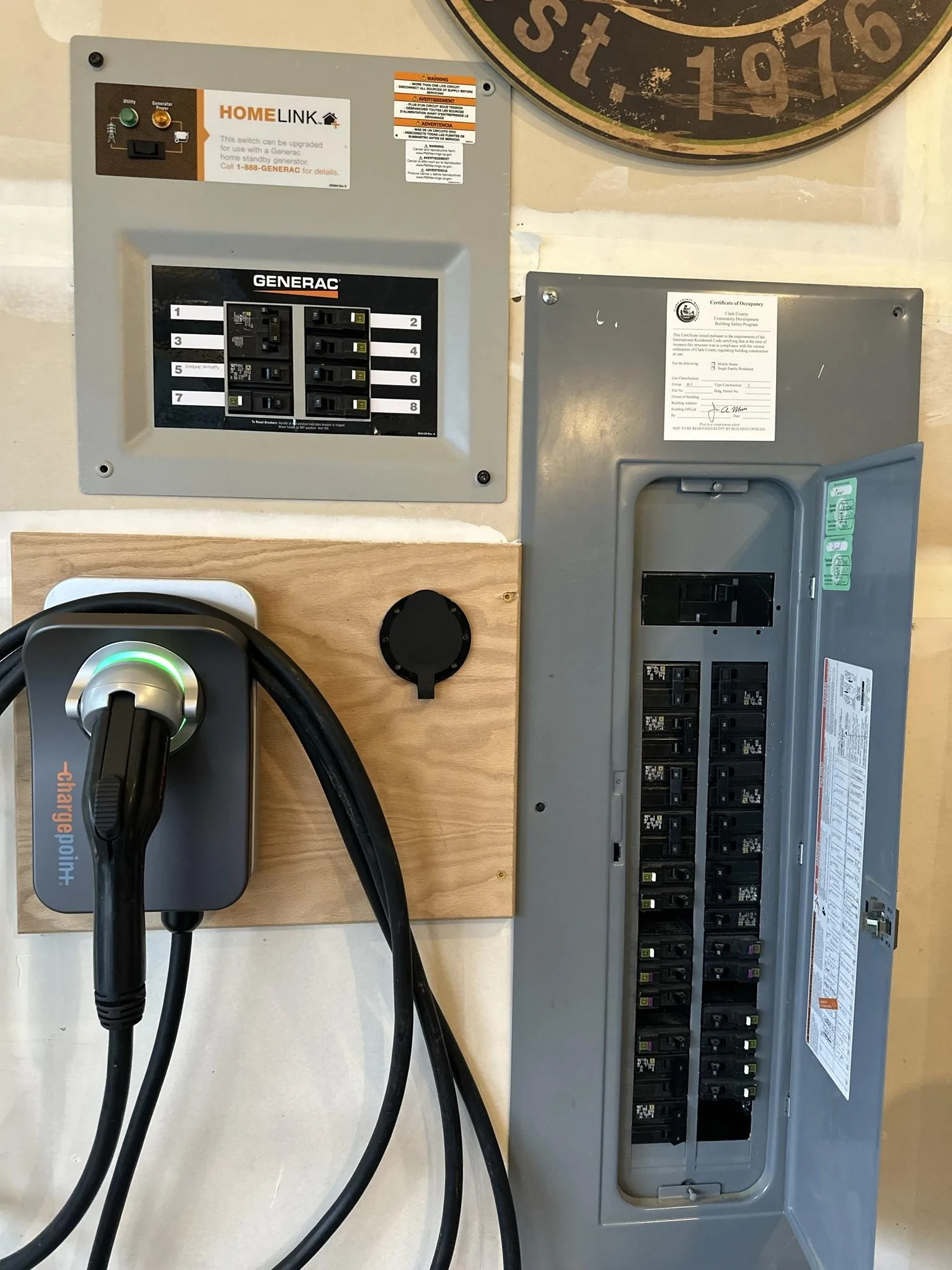Ford F-150 Lightning Generac 6852 Transfer Switch installed (to power my house from the Pro Power 240V plug) CB55CAF8-1E26-4532-88B6-4754874249B1