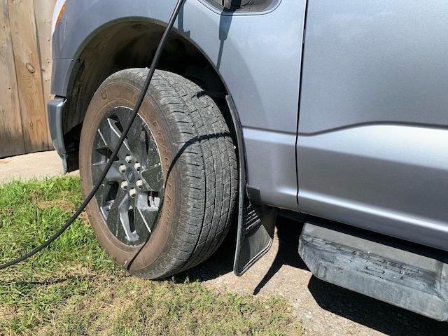 Ford F-150 Lightning Anything new in the mudflap department? IMG_2604