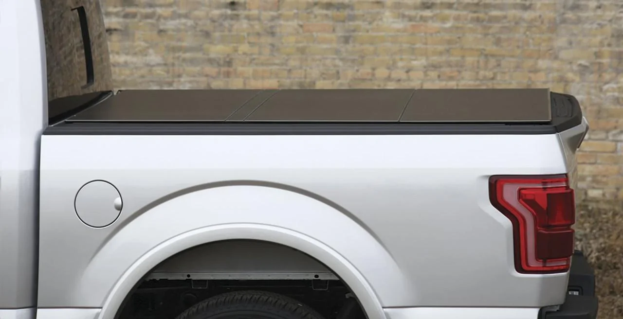 Ford F-150 Lightning Lomax Tri Fold Hard Tonneau - Black Urethane - BNIB - REDUCED $700 lomaxhardtrifold__78287