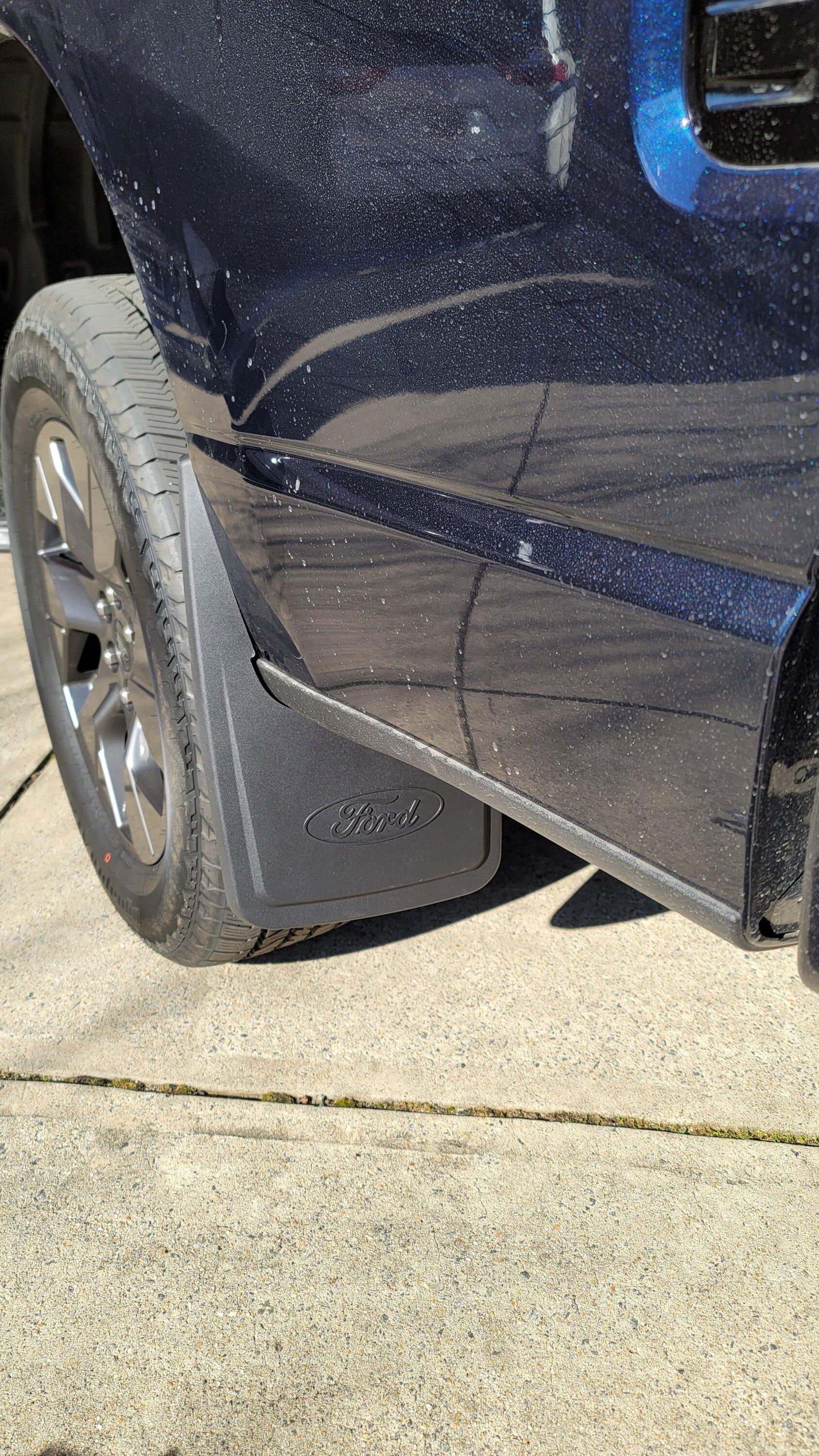Ford F-150 Lightning Mud Flaps / Splash Guards confirmed 20230127_144937