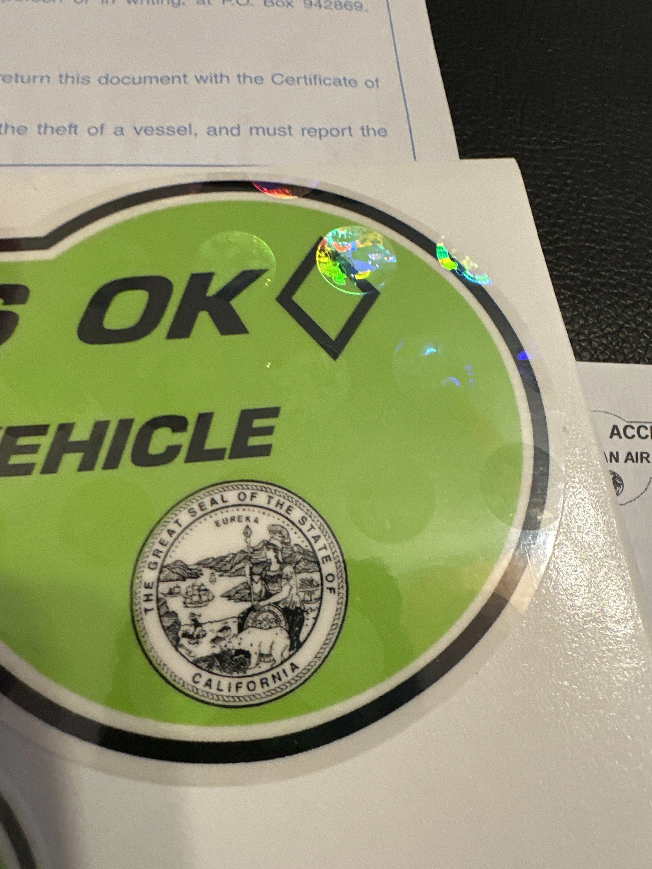 Ford F-150 Lightning 2023 HOV sticker color ? Anyone know what it will be ? imag