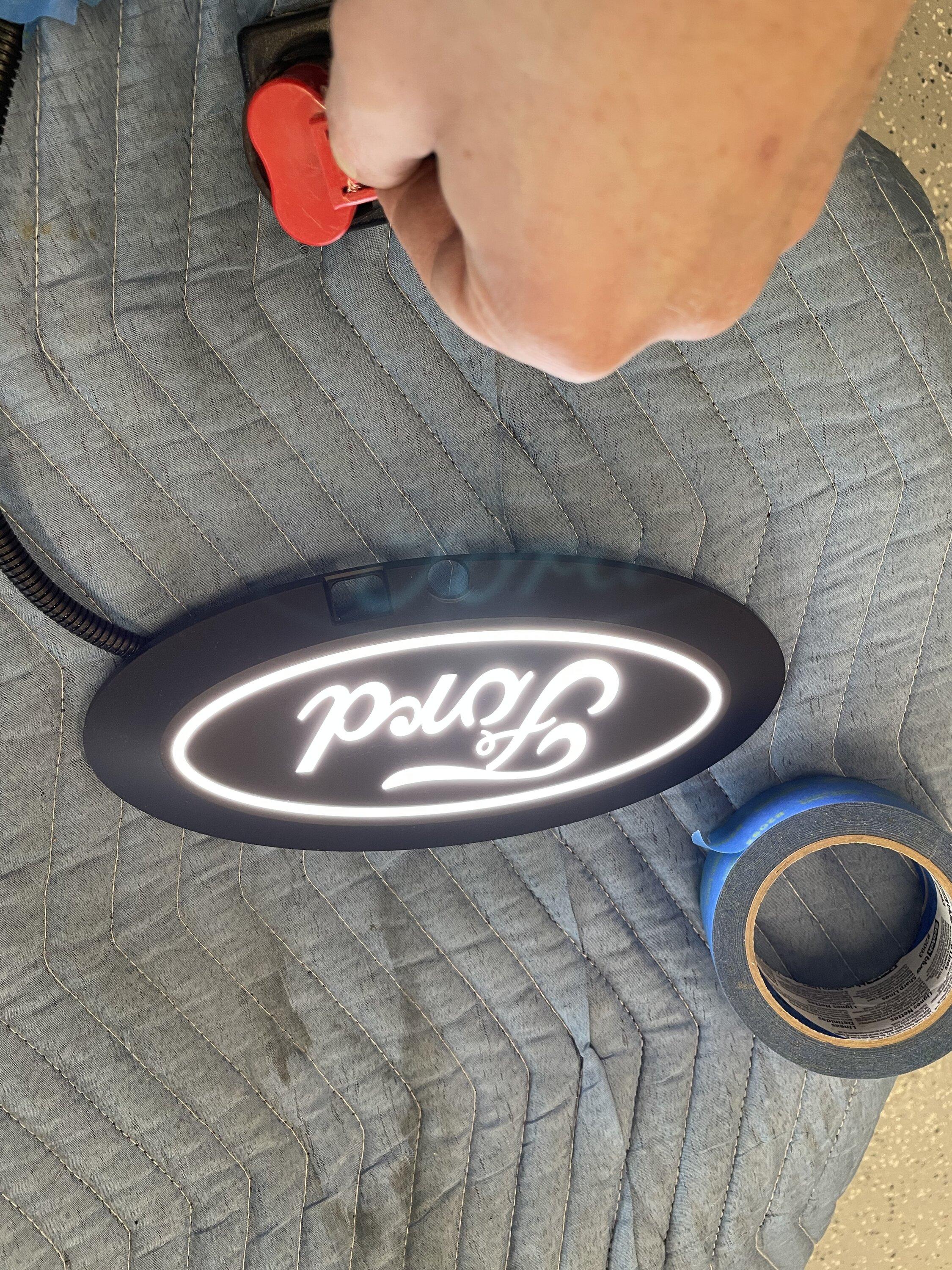Ford F-150 Lightning FS: Putco LED Emblem $150 425ADC42-7C69-4070-BC4C-510A7D9D8482
