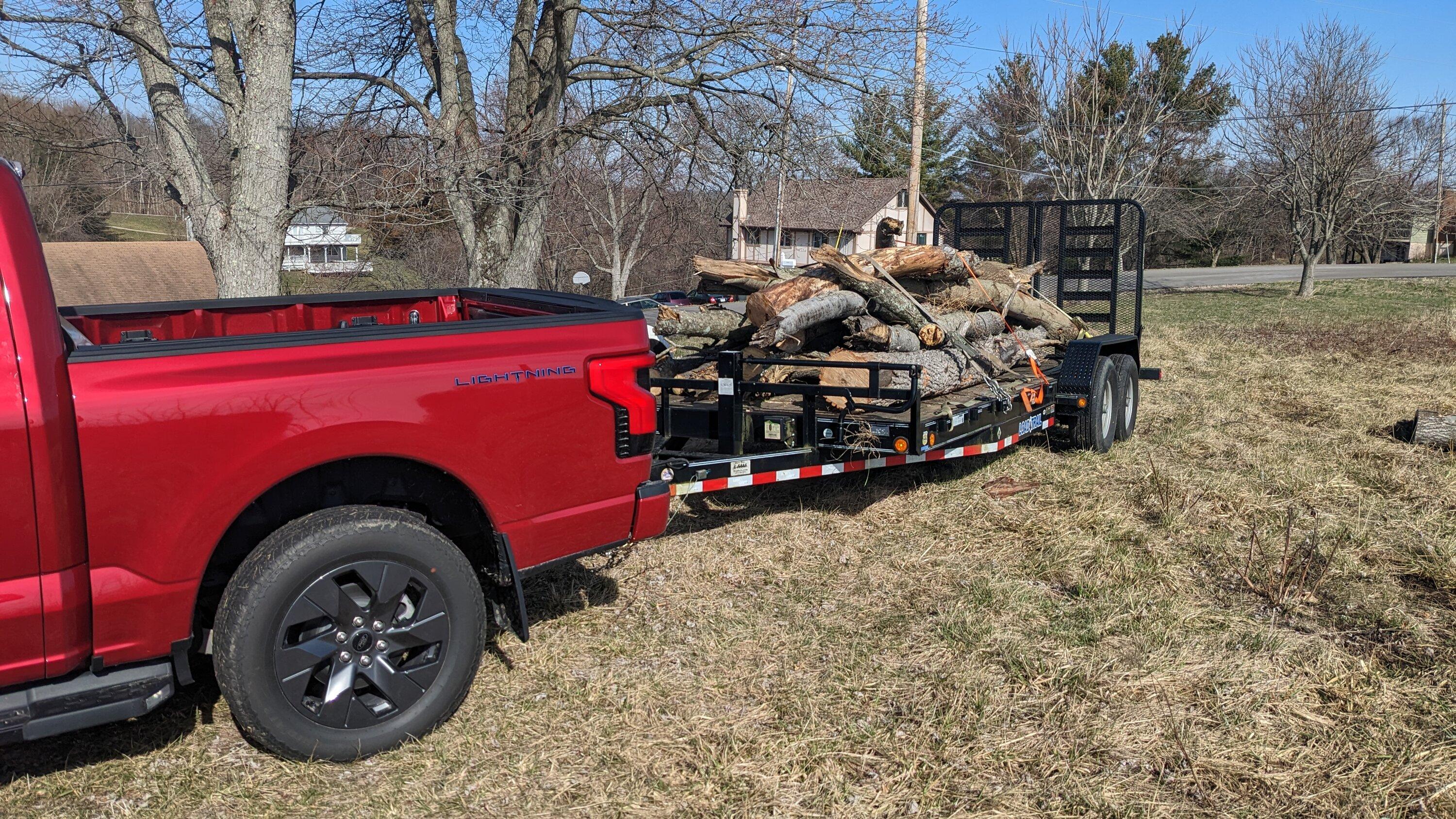 Ford F-150 Lightning 🙋‍♂️ What Did You Do To Your Lightning Today? PXL_20230224_161057369