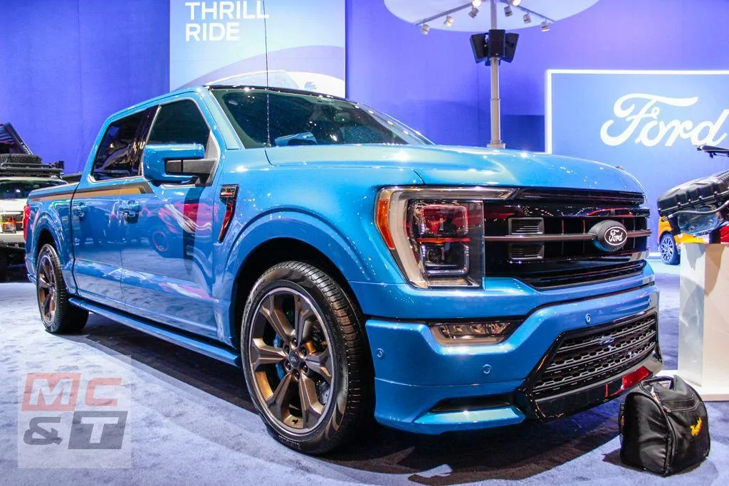 Ford F-150 Lightning New part: Ford Performance 22" Sinister Bronze Wheels ormance-f-150-whipple-supercharger-sema-show-1-jpg