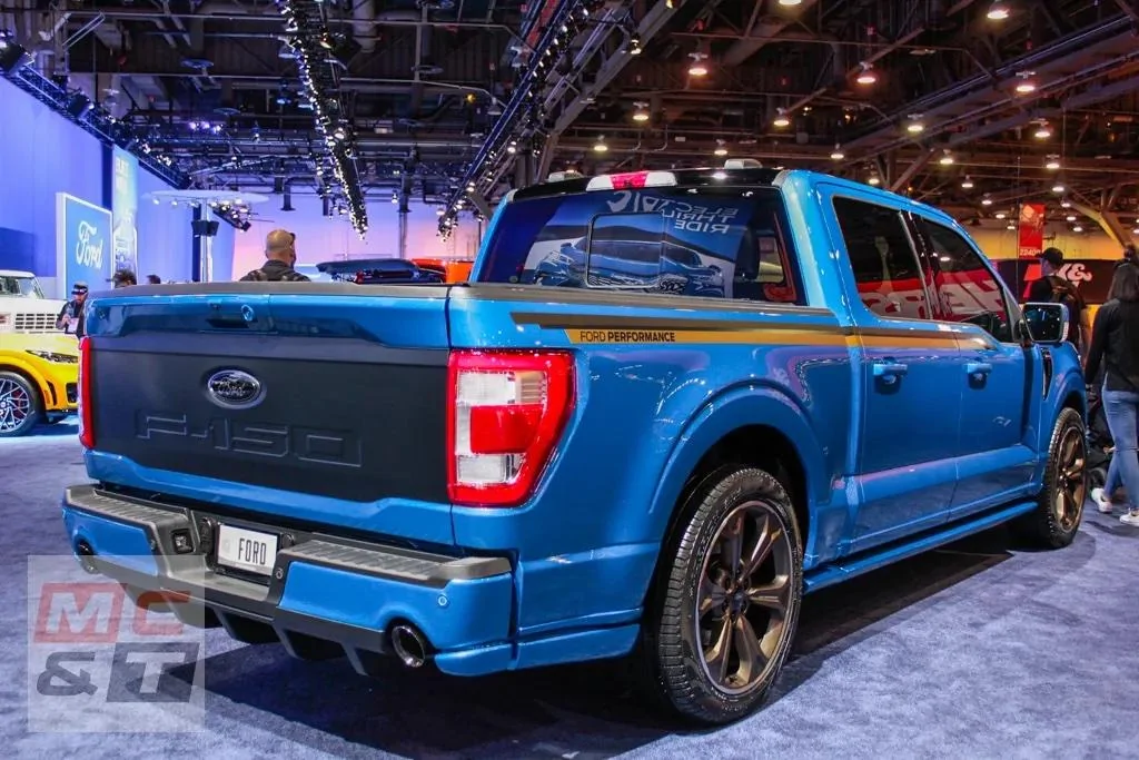 Ford F-150 Lightning New part: Ford Performance 22" Sinister Bronze Wheels rmance-f-150-whipple-supercharger-sema-show-3-jpeg