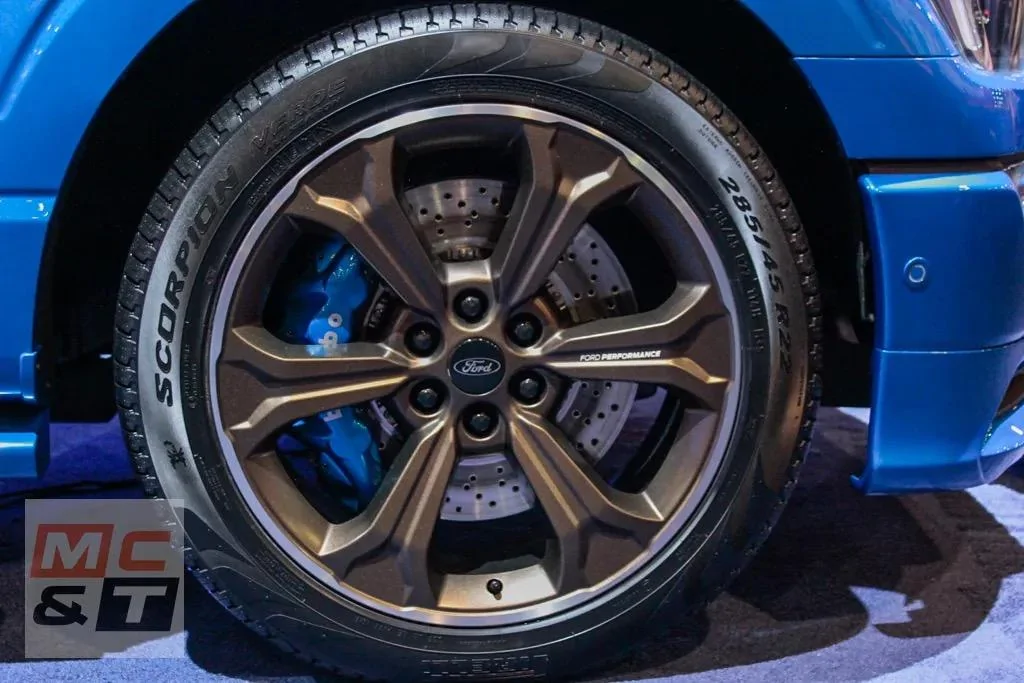 Ford F-150 Lightning New part: Ford Performance 22" Sinister Bronze Wheels rmance-f-150-whipple-supercharger-sema-show-2-jpeg
