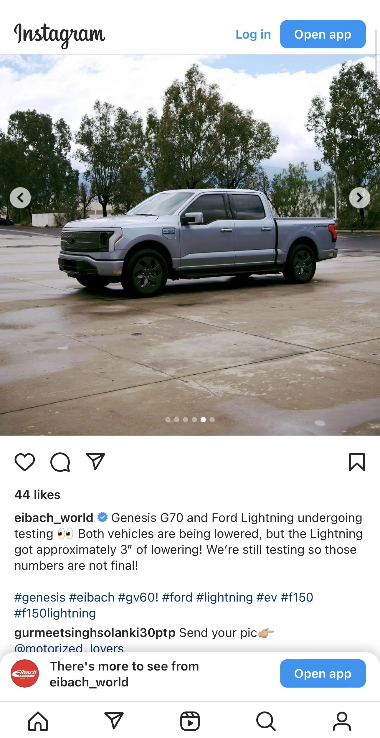 Ford F-150 Lightning Eibach R&D for Lightning lowering kit, leveling kit and lift kit -- submit your input D11406EB-C26B-4823-B1A5-9BF3142D9496