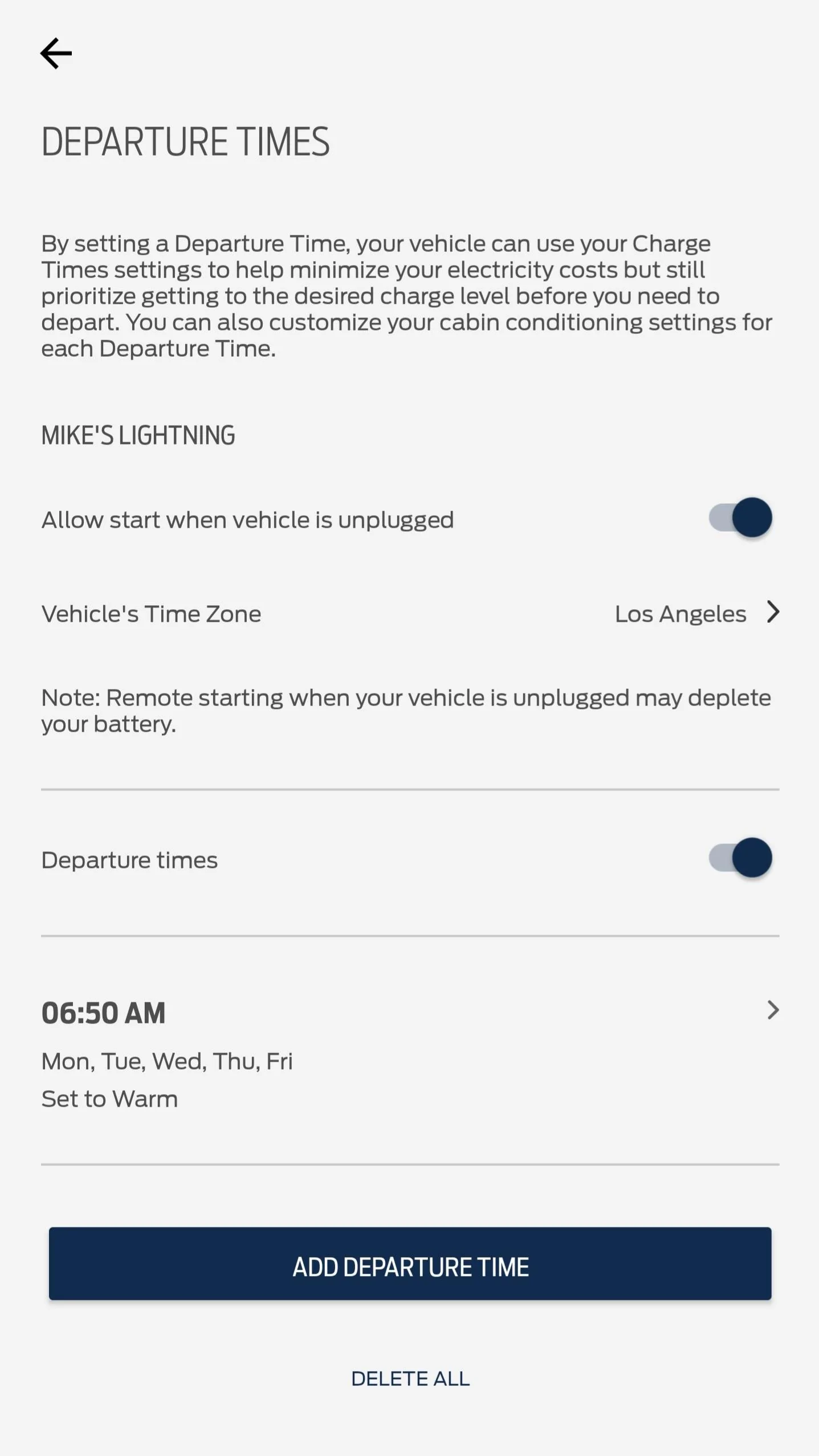 Ford F-150 Lightning New minor update issue (timezone change) Screenshot_20230404_235131_FordPass