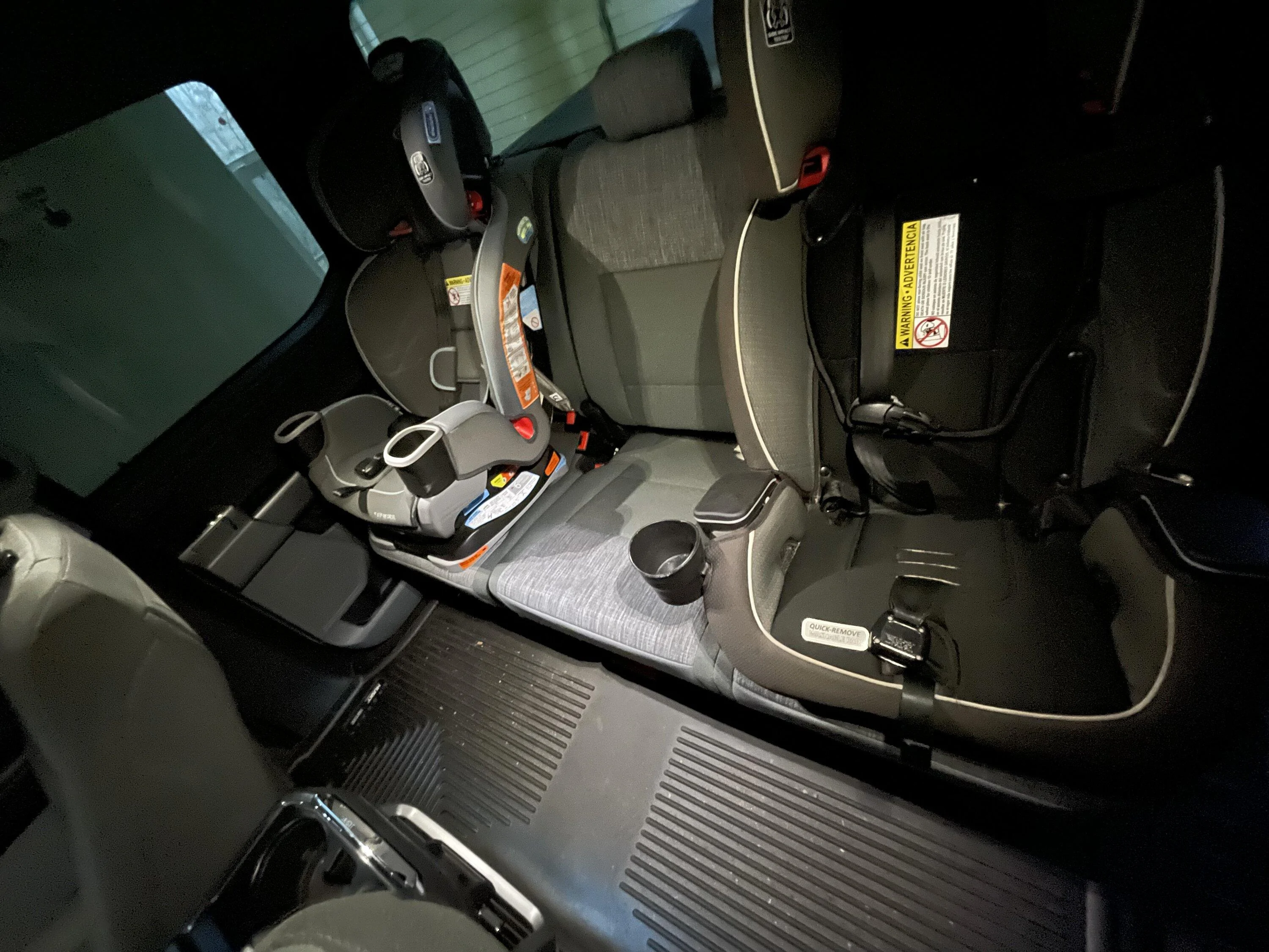Ford F-150 Lightning Spacing and/or pictures of 2 child seats? IMG_4332