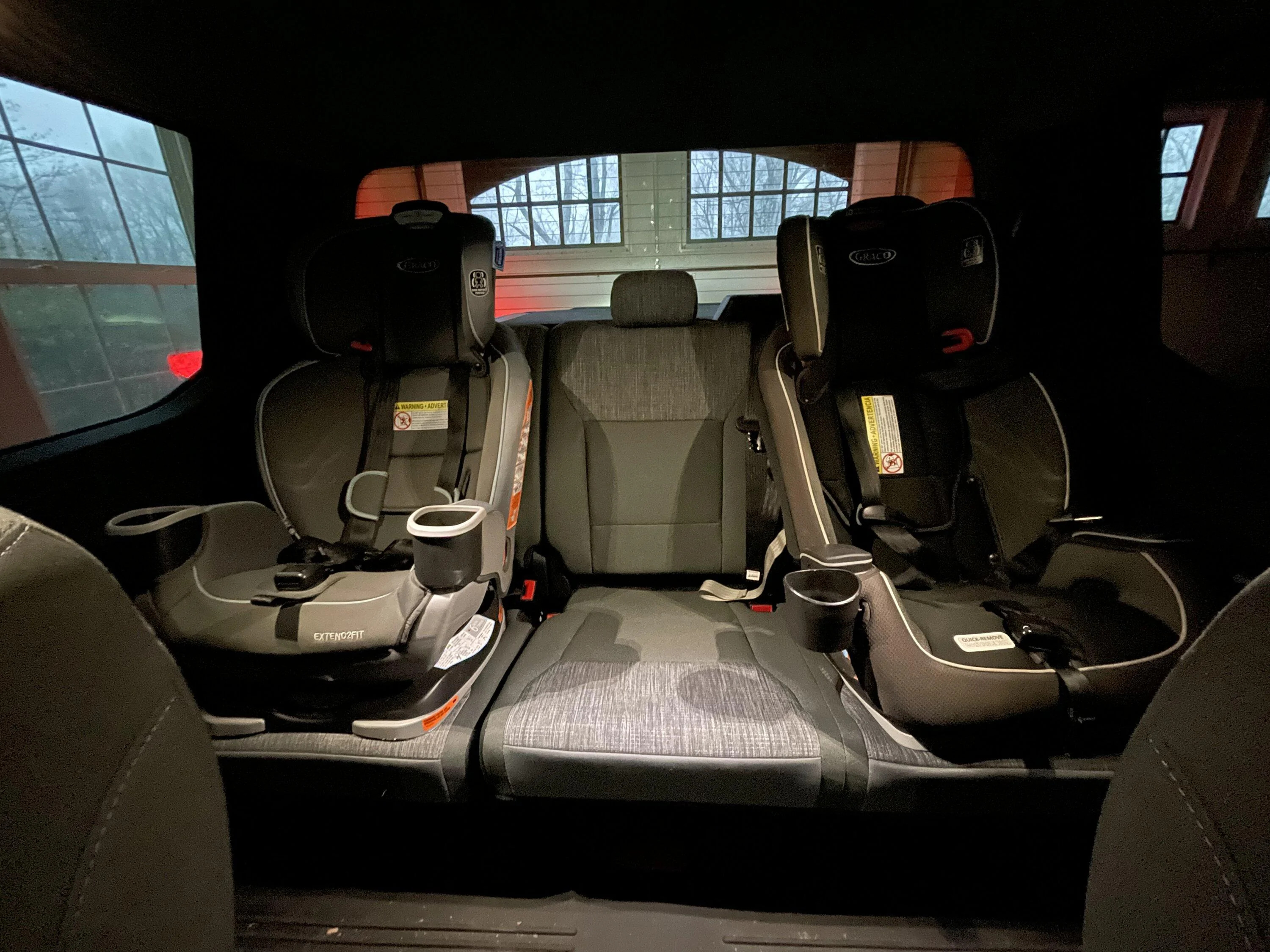 Ford F-150 Lightning Spacing and/or pictures of 2 child seats? IMG_4331