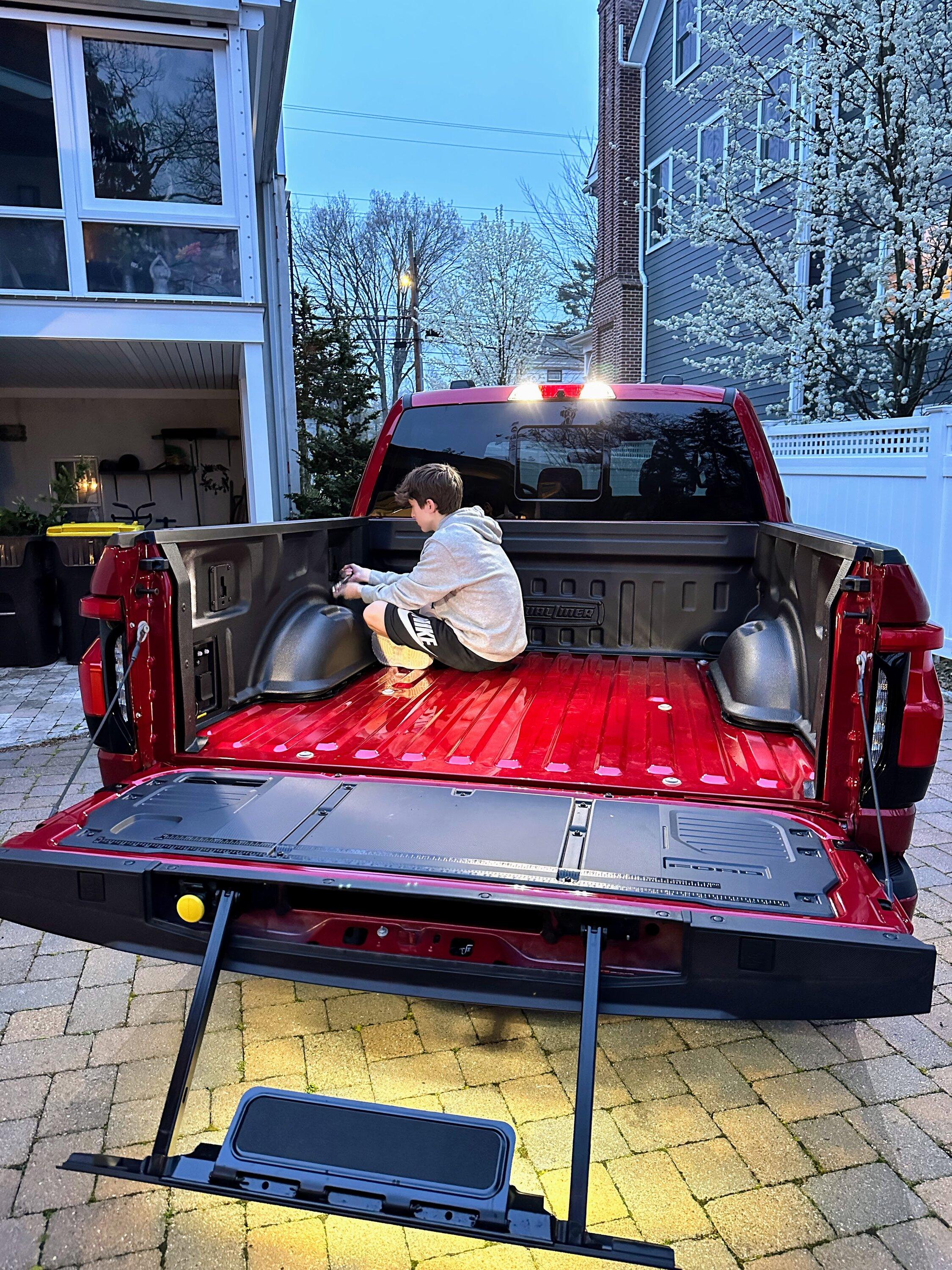 Ford F-150 Lightning Installed Dualliner Bedliner IMG_1327
