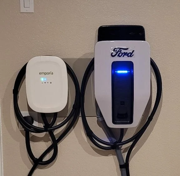 Ford F-150 Lightning Show me your Ford Charge Station Pro installs 20221212_195730