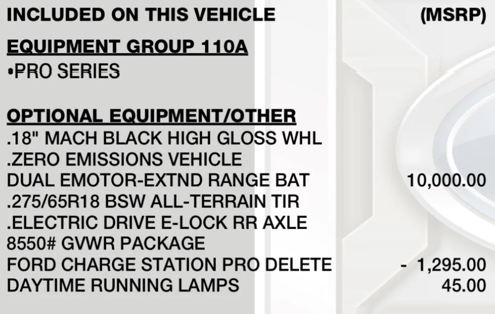 Ford F-150 Lightning Does your 2023 Pro have heated side mirrors IMG_6783