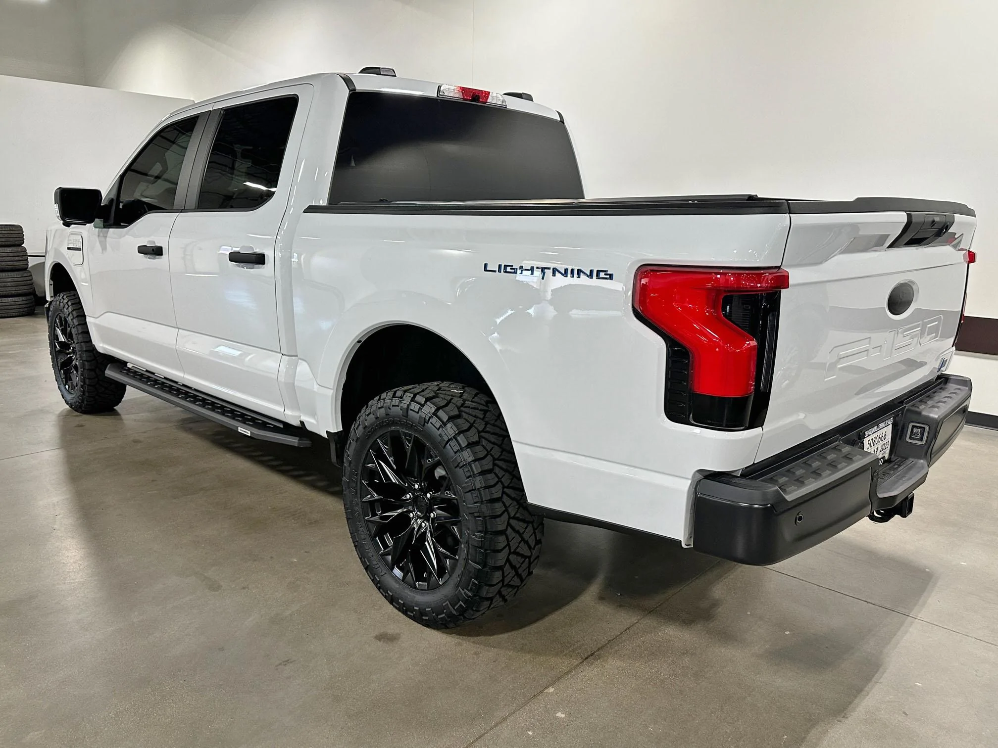 Ford F-150 Lightning My 2022 F150 Lightning Pro gets Fuel wheels, tires and leveling kit Lightning 2