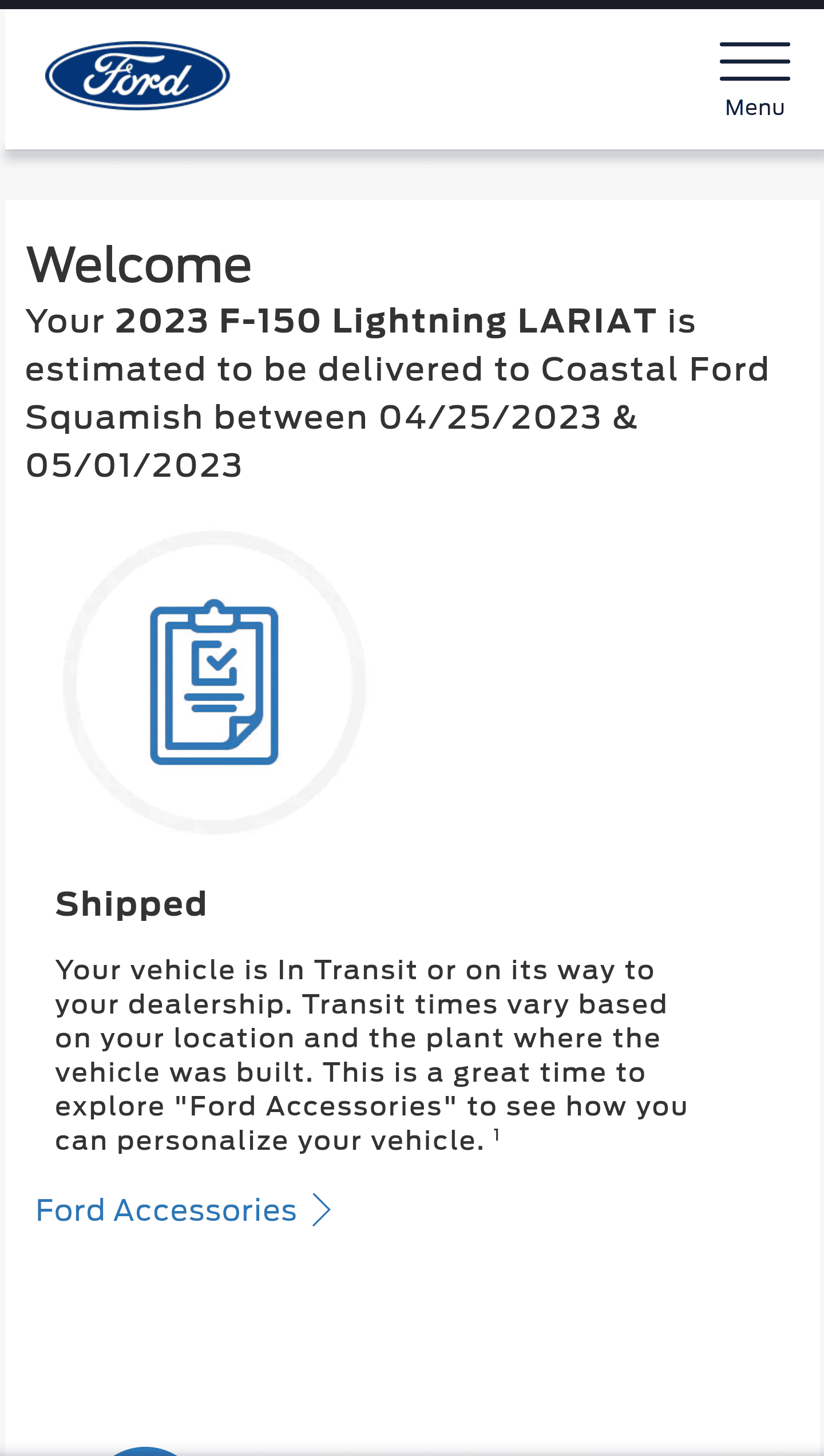 Ford F-150 Lightning ✅  1/23/2023 Lightning Build Week Group (MY2023) Screenshot_20230425-071455~2
