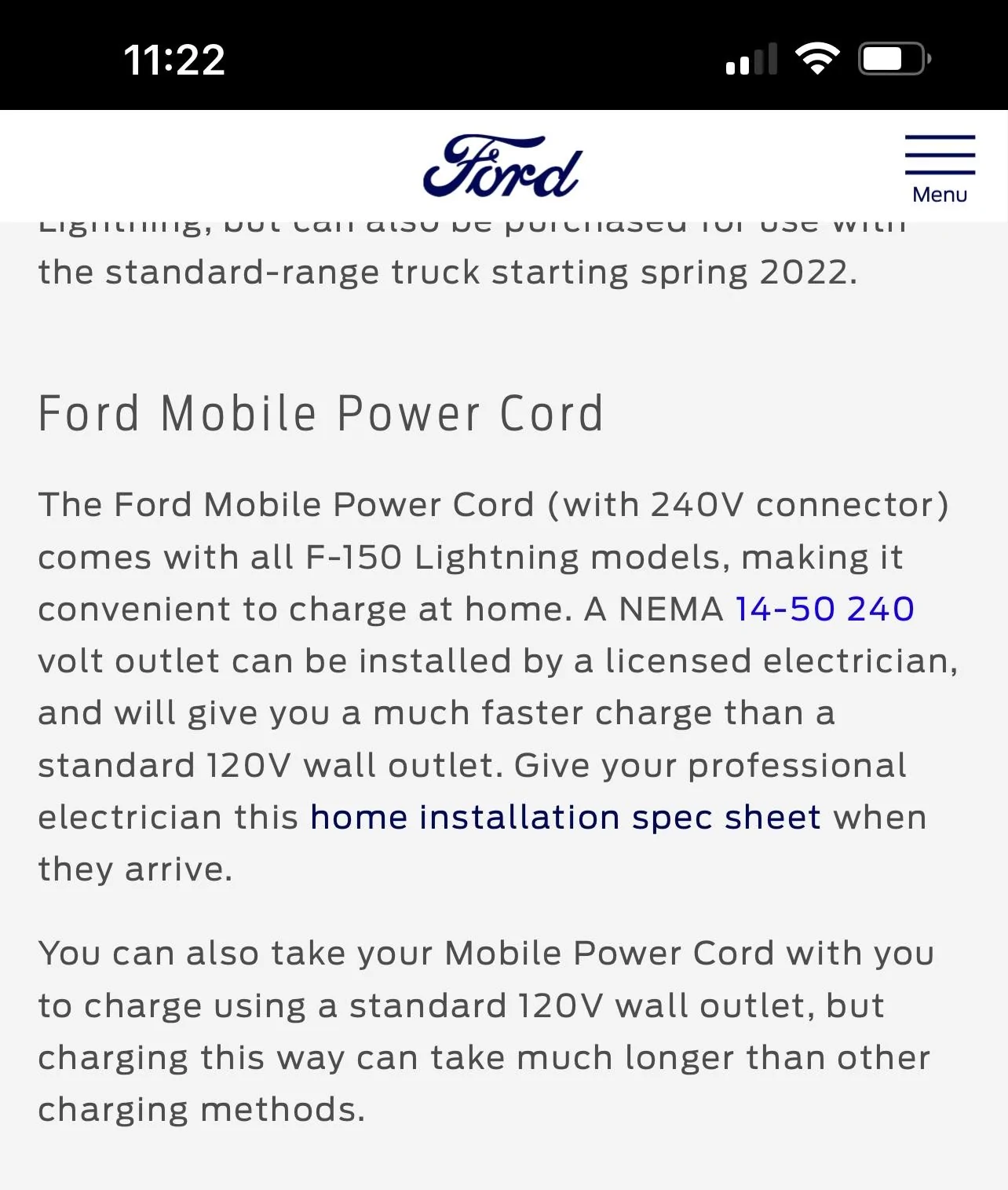 Ford F-150 Lightning 2023 Charger or no charger? IMG_4231