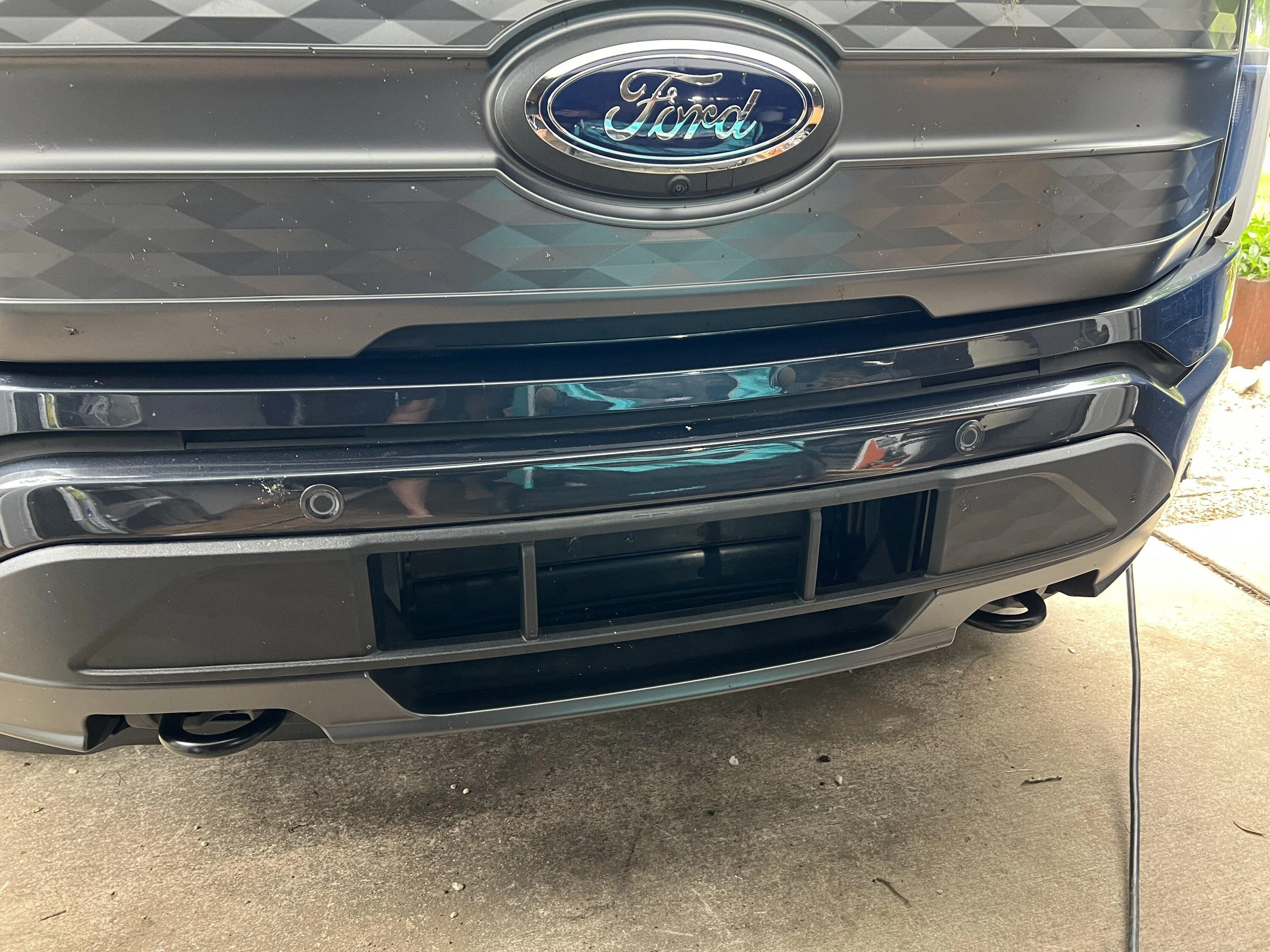 Ford F-150 Lightning Removing the front license bracket? 4F38F767-6084-4805-ABDA-F31871E9D784