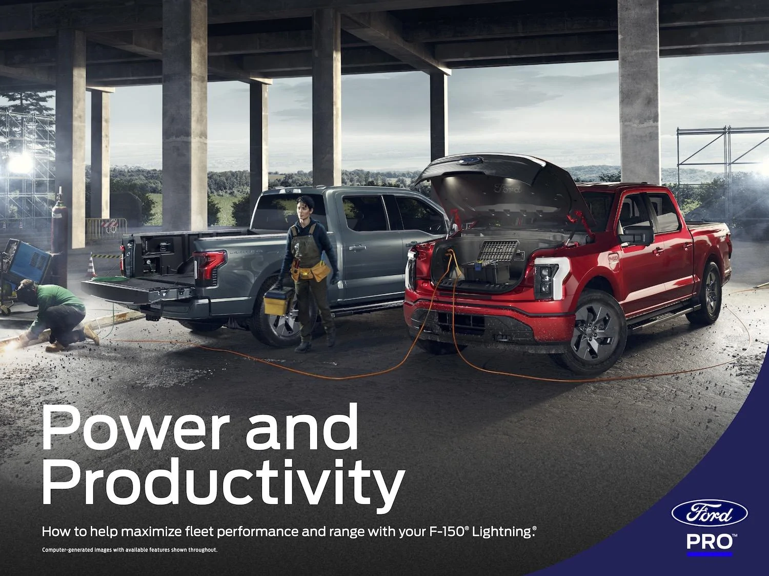 Ford F-150 Lightning Tips to Maximize Your F-150 Lightning Electric Range (Preconditioning, Hauling/Towing, Driving Tools) Ford_Pro_F150_Lightning_Guid