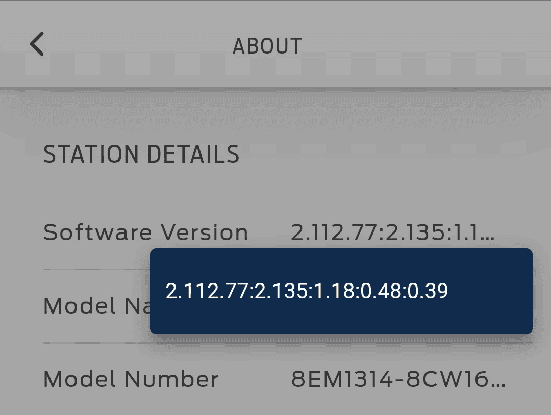 Ford F-150 Lightning FCSP Software Version 2.112.77:2.135:1.18:0.39:0.48 1683237633592
